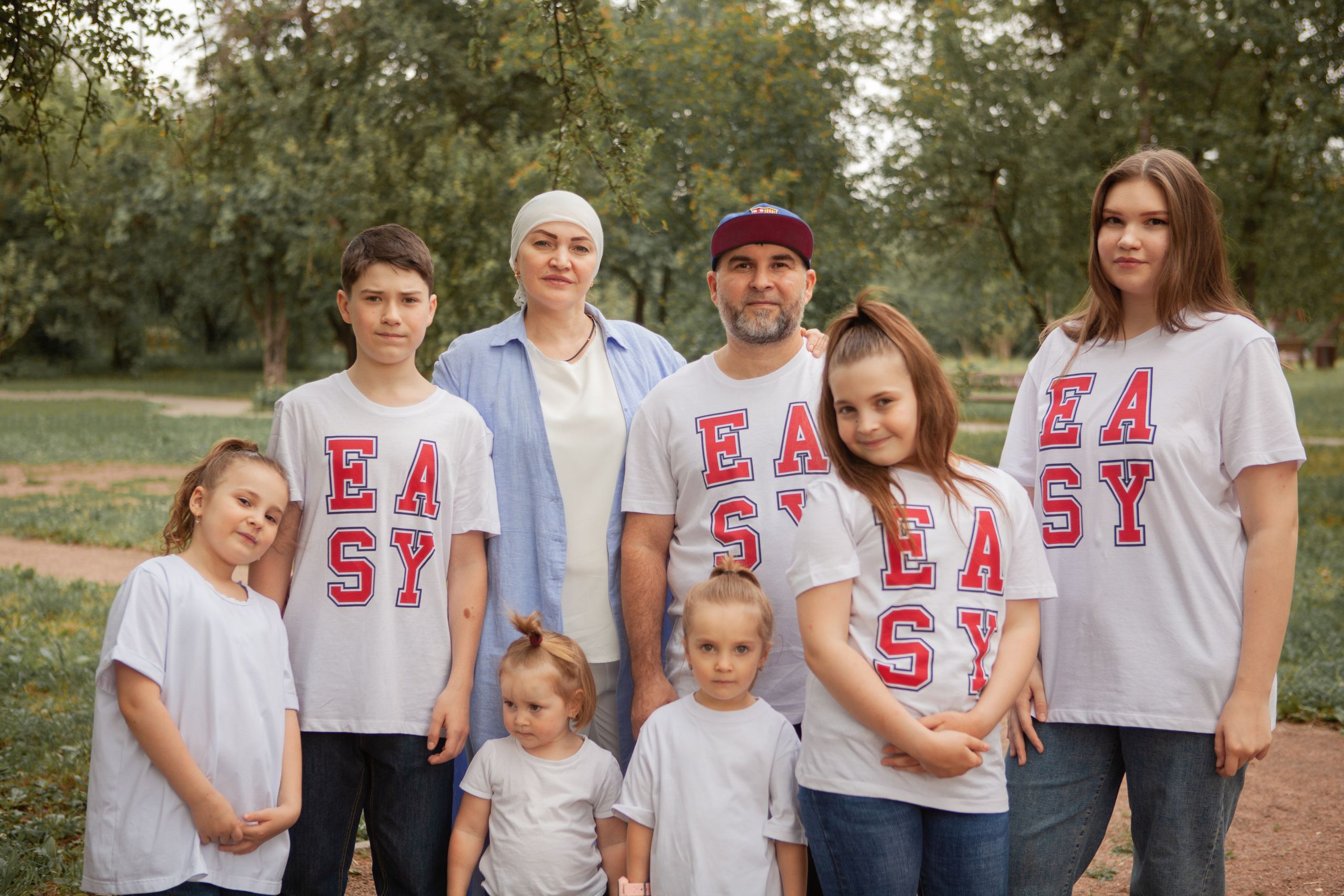 Найля с семьёй. Фотосессия новорожденных в Москве фотограф Савина Анастасия