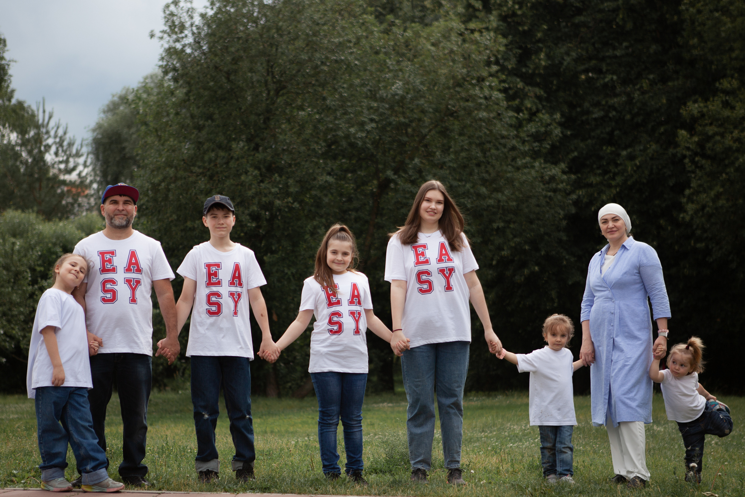 Найля с семьёй. Фотосессия новорожденных в Москве фотограф Савина Анастасия