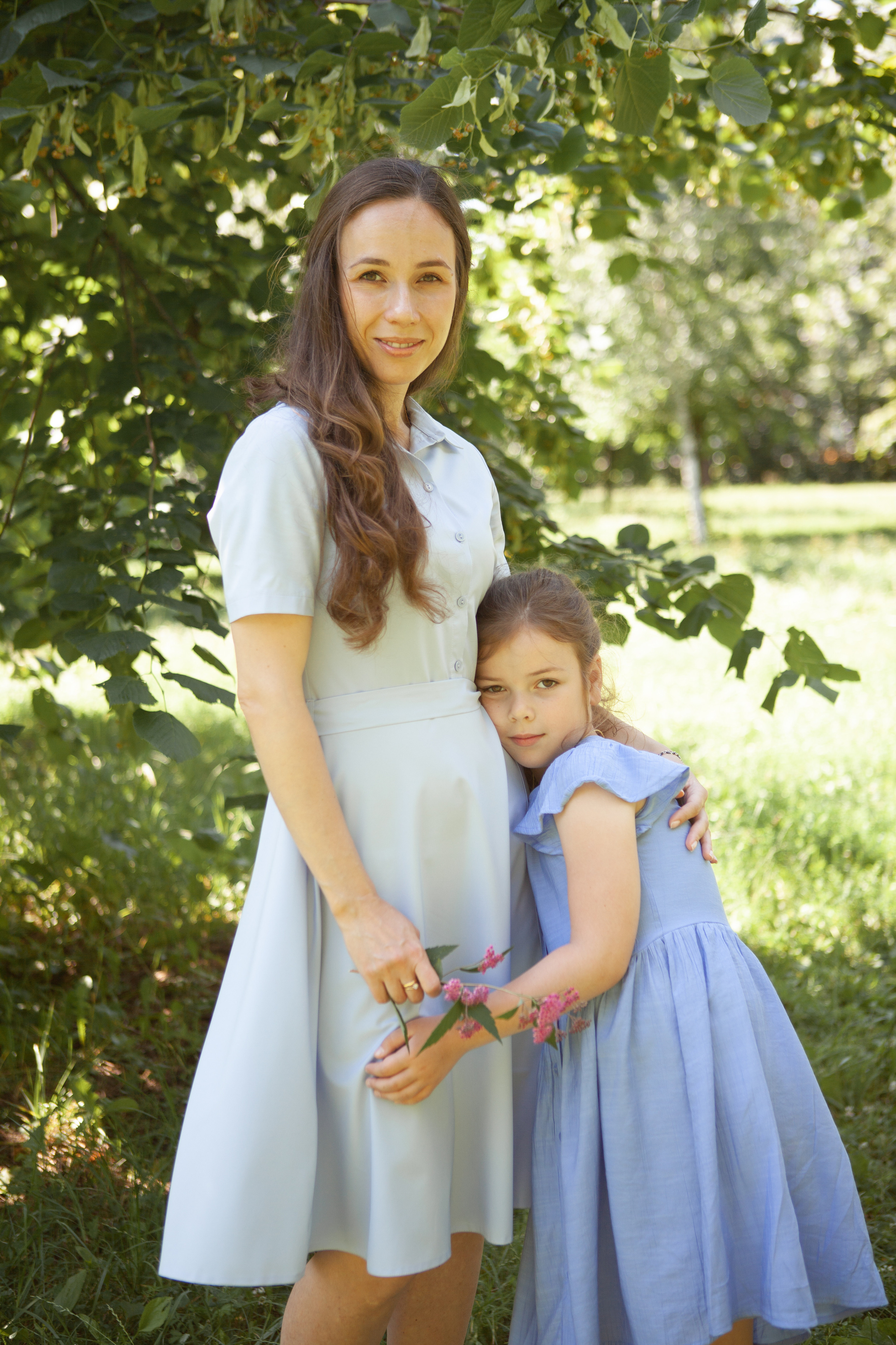 Анна с семьей. Фотосессия новорожденных в Москве фотограф Савина Анастасия