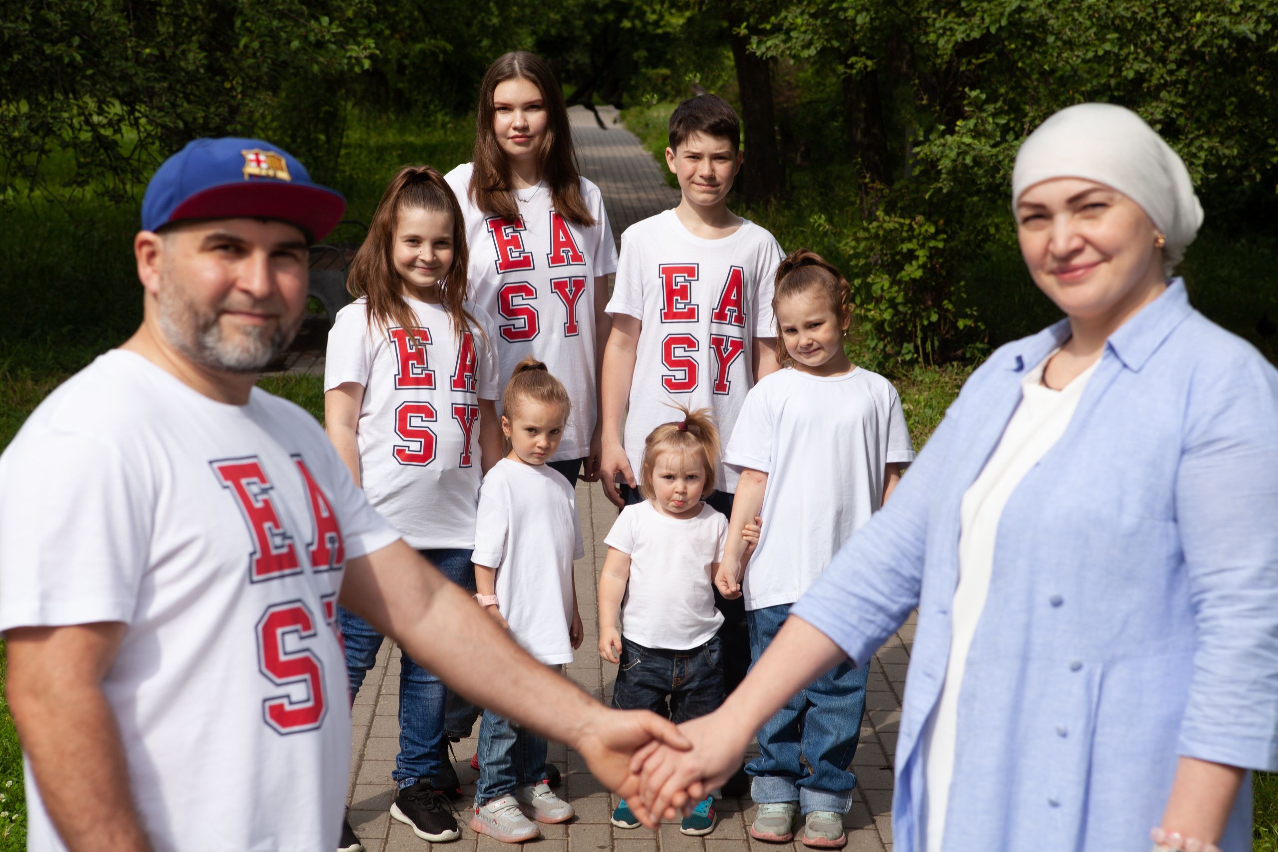 Найля с семьёй. Фотосессия новорожденных в Москве фотограф Савина Анастасия