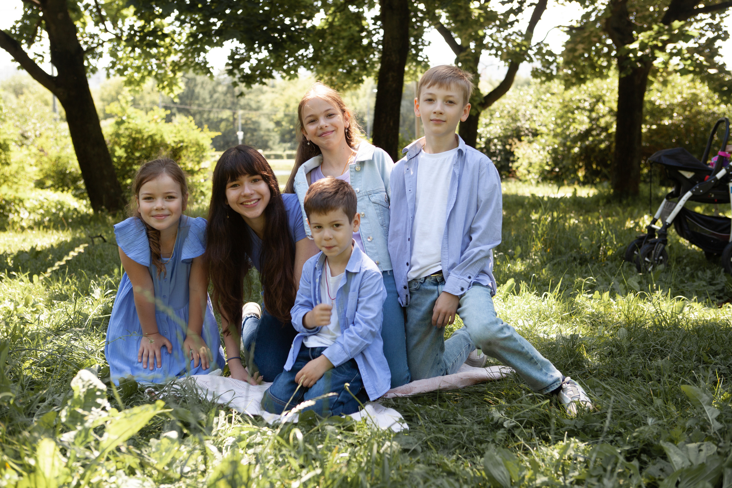 Анна с семьей. Фотосессия новорожденных в Москве фотограф Савина Анастасия