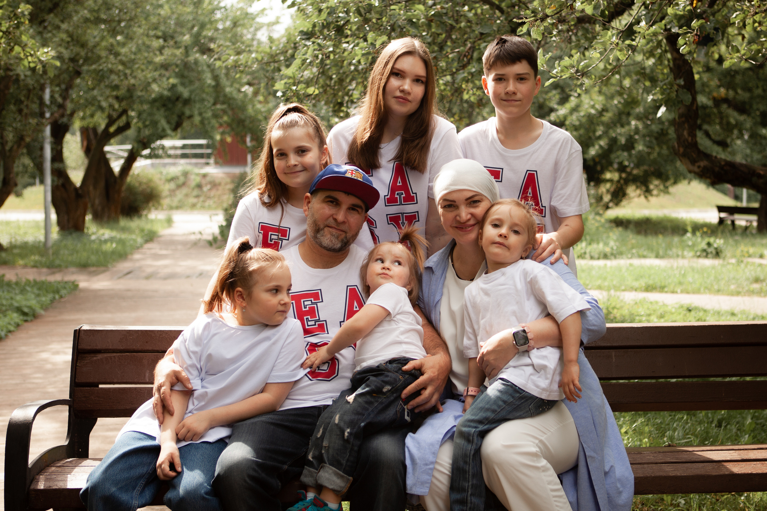 Найля с семьёй. Фотосессия новорожденных в Москве фотограф Савина Анастасия