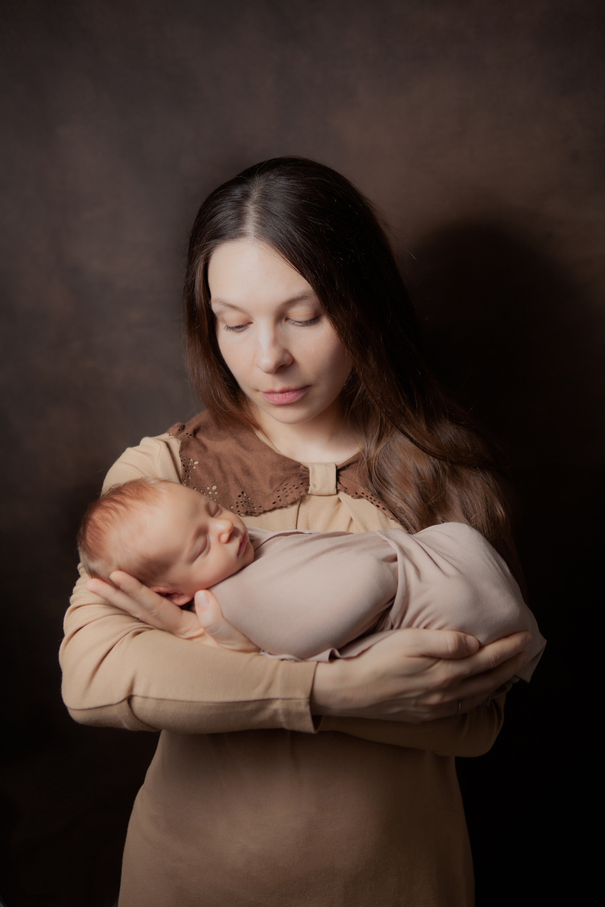 Яна и Рома. Фотосессия новорожденных в Москве фотограф Савина Анастасия