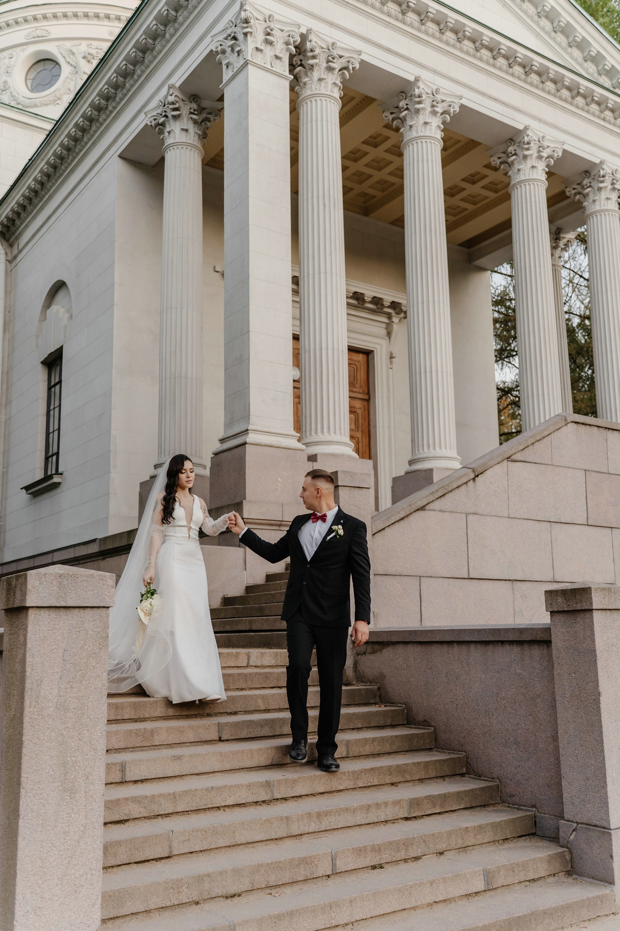 Свадьба в усадьбе Архангельское. Свадебный и семейный фотограф в Москве Светлана Зоткина