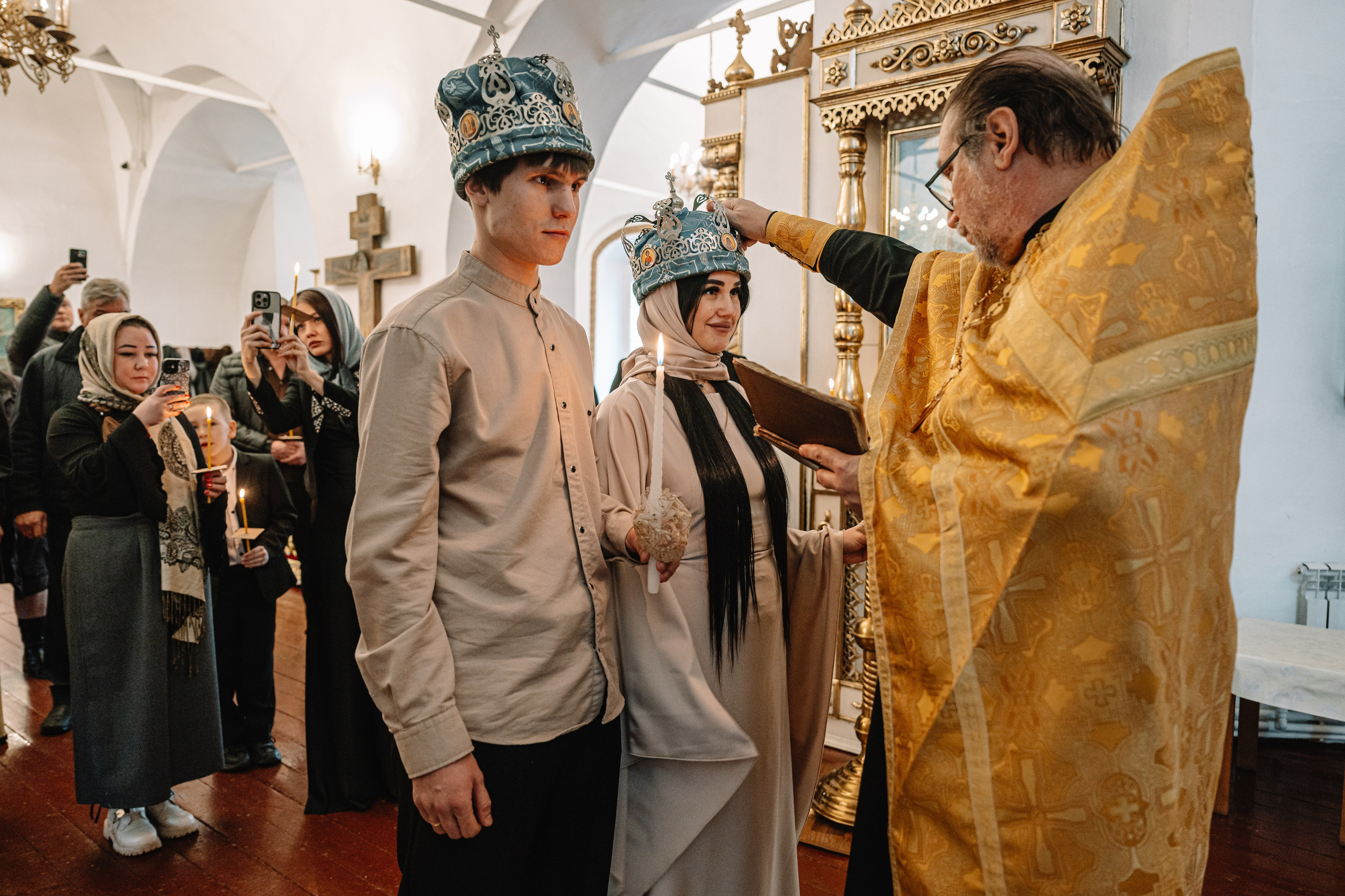 Вячеслав + Виктория. Венчание, свадебное торжество.г.Зеленодольск. Свадебный фотограф в Казани, и Зеленодольске Радик Мухаметов