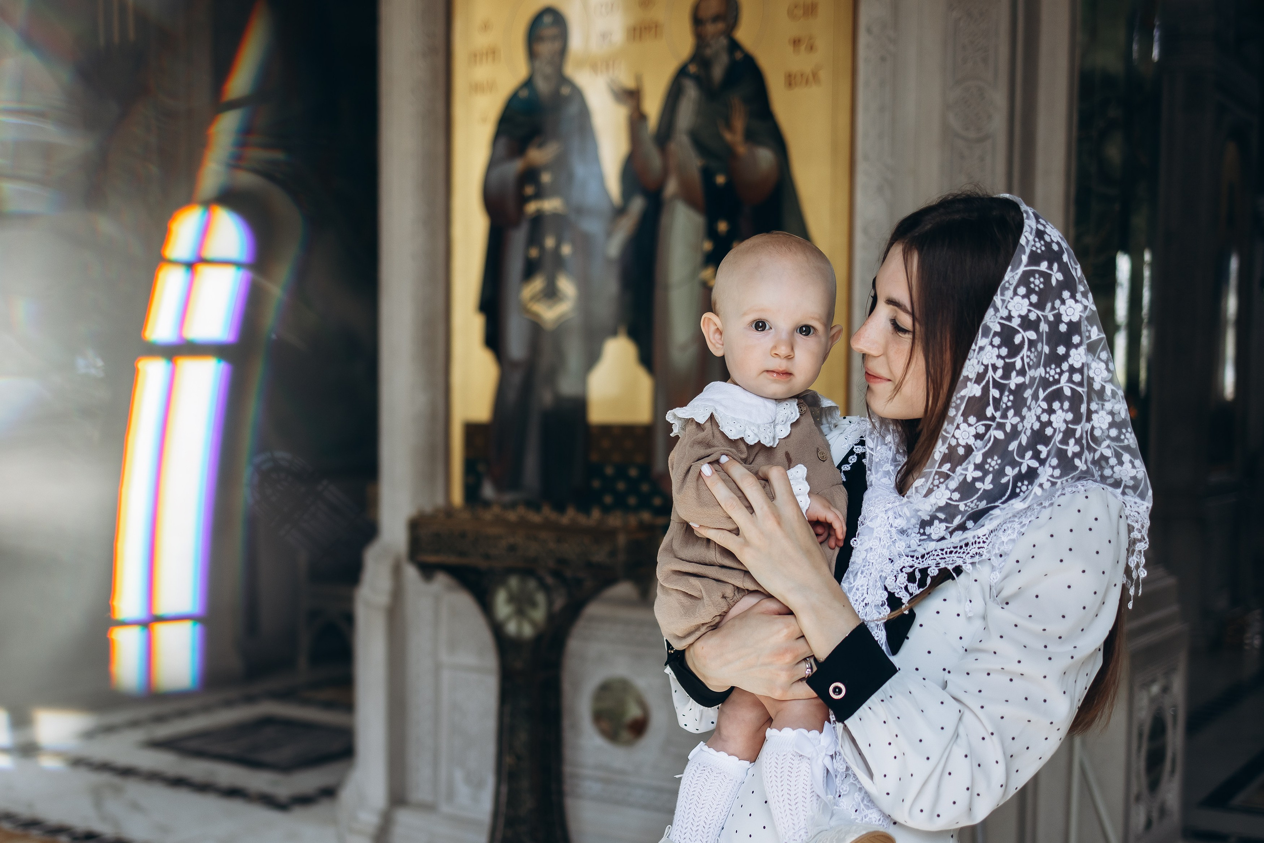Крещение. Семейный фотограф, детские, семейные, лав стори съемки в Москве