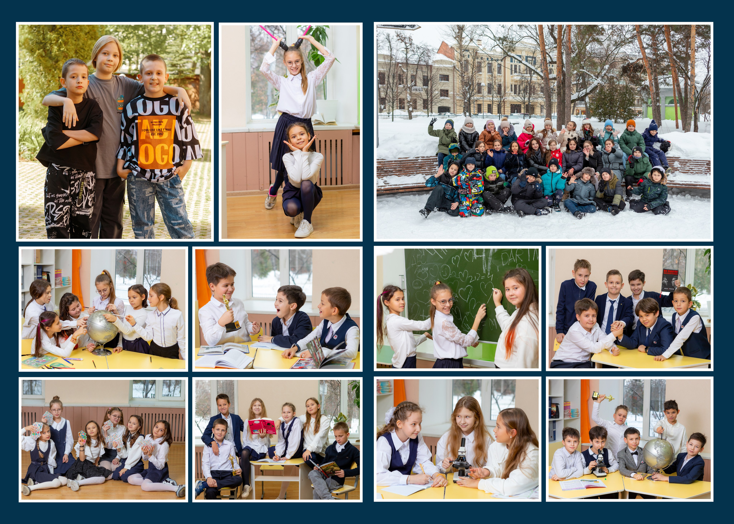 Синий. Выпускные альбомы Казань. Семейный и детский фотограф Михаил Мигачев