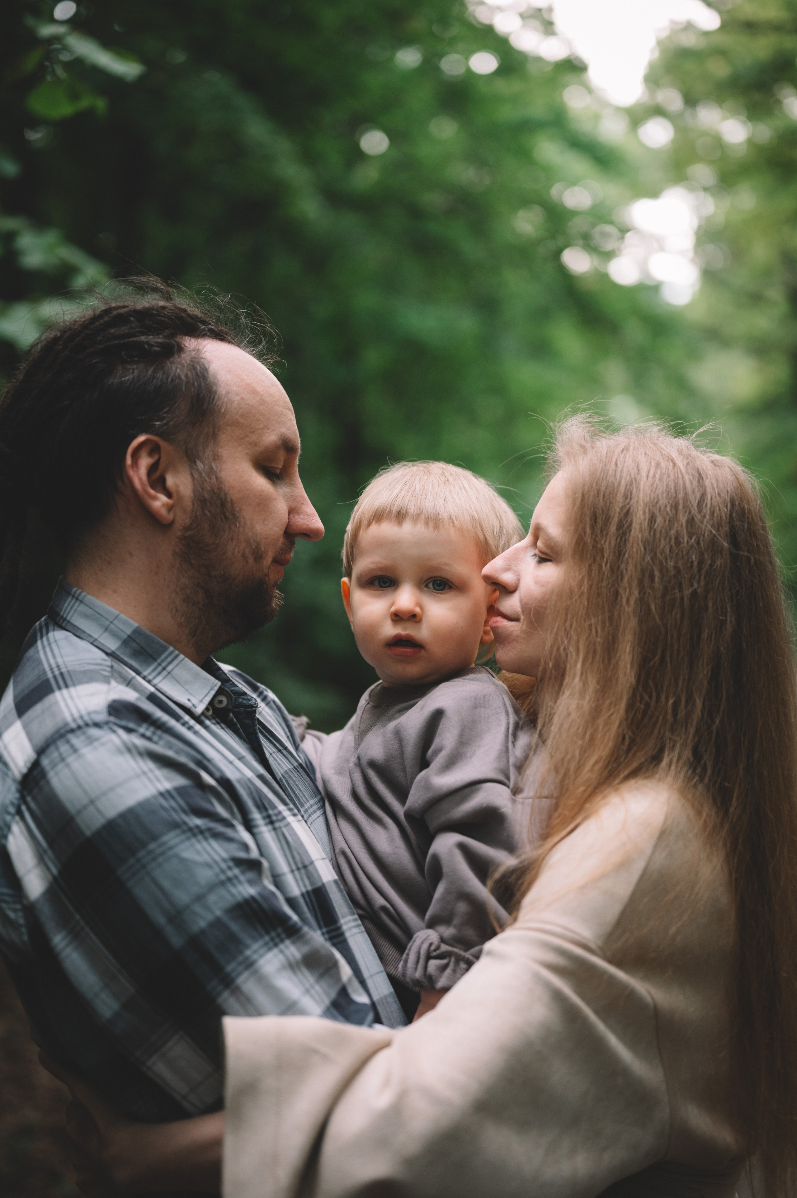 Лена, Андрей и Степа. Фотограф Анна Темнова. Пенза