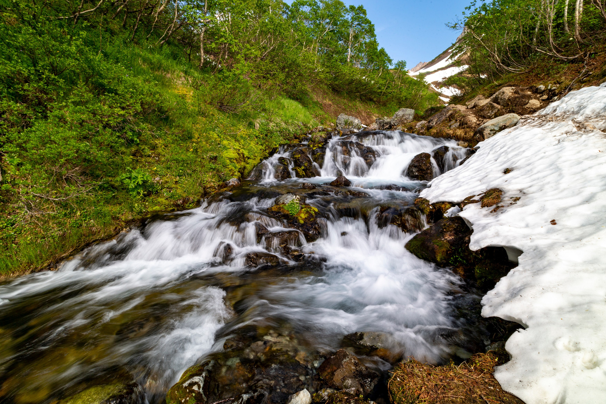 Вачкажец зимой — снежные долины и хрустящий воздух. Время Камчатки: чтобы найти свой путь, нужно скорость умножить на время