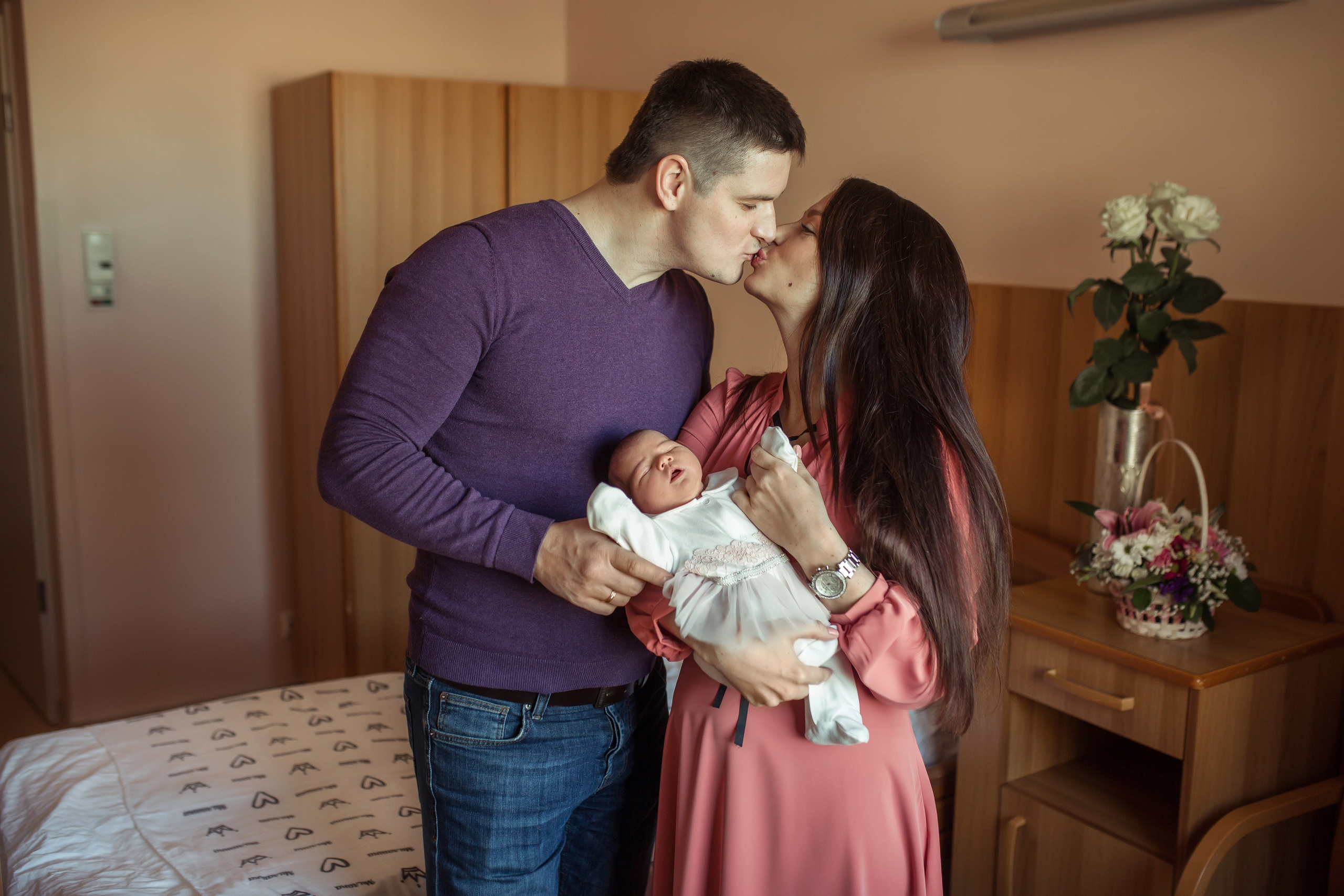 Выписка Милаши. Фотограф на Крещение, семейный фотограф в Москве