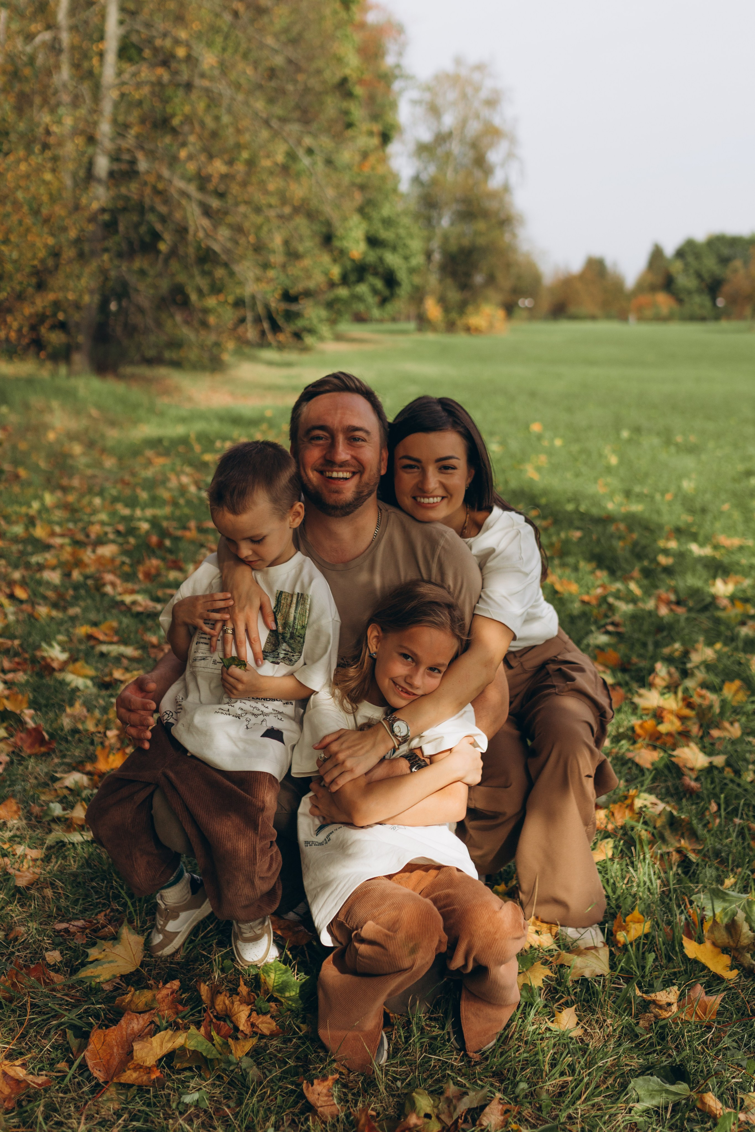Семья Ежовых. Семейный фотограф в Москве Жукова Анна