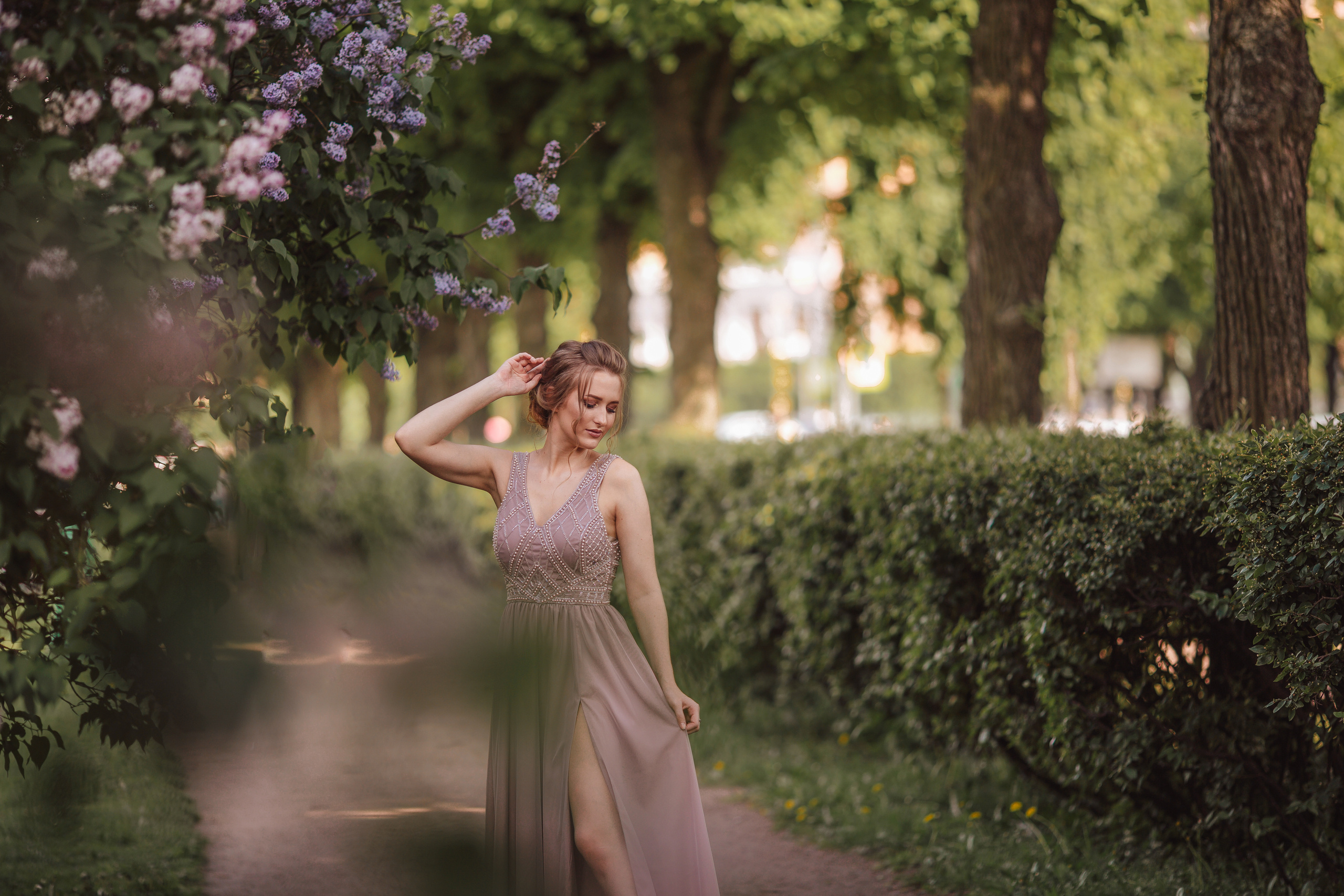 Фотосъемки в цветущих садах. Свадебный и семейный фотограф Спб Бошман Ирина