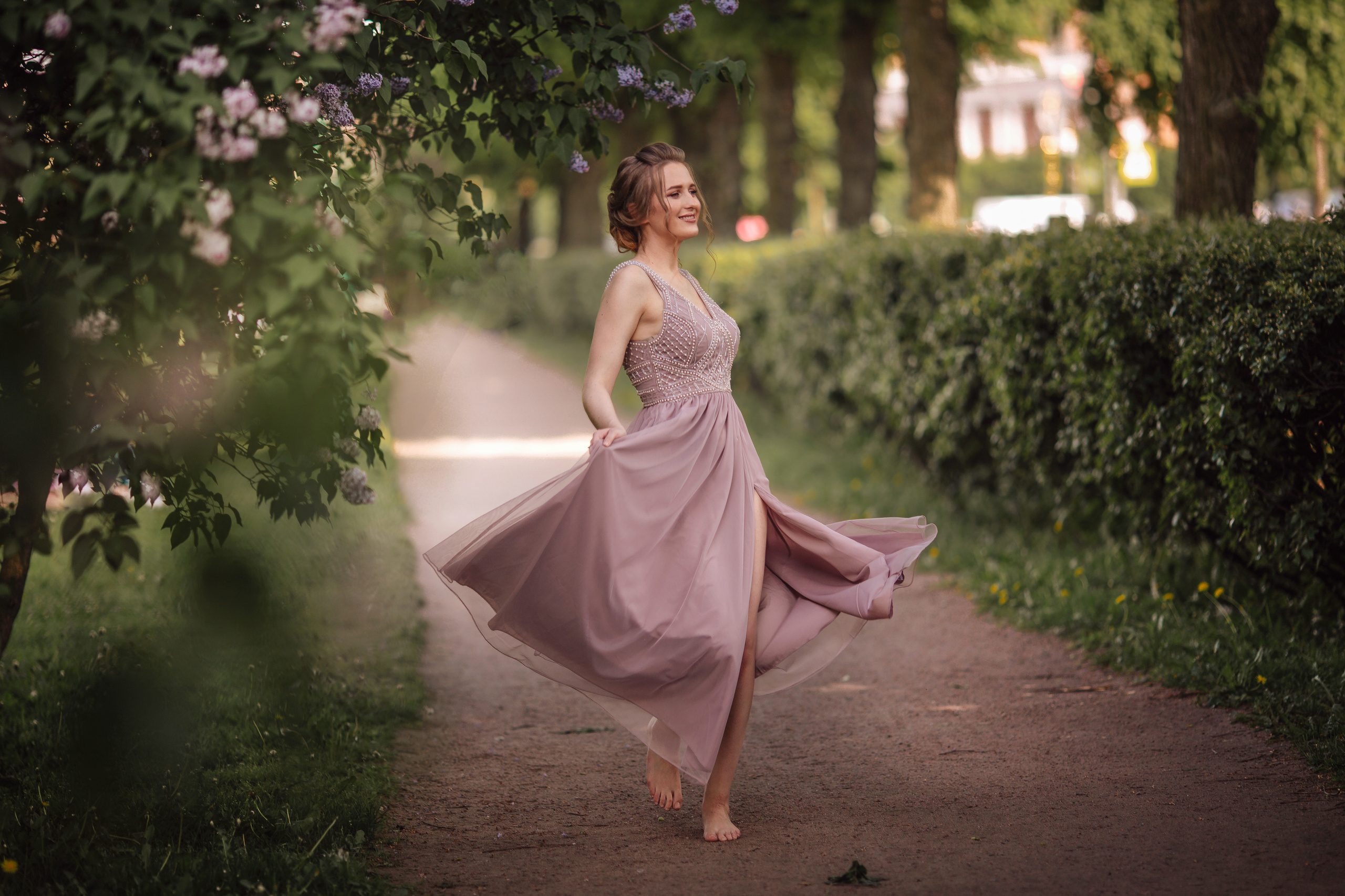 Фотосъемки в цветущих садах. Свадебный и семейный фотограф Спб Бошман Ирина