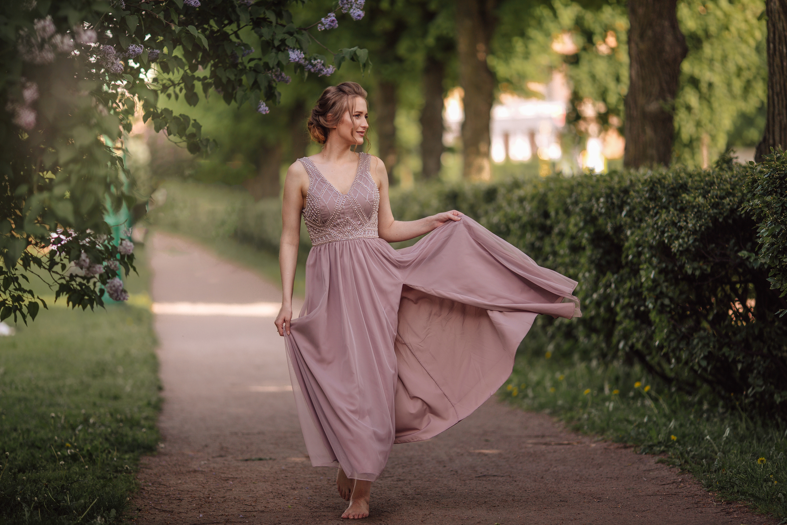 Фотосъемки в цветущих садах. Свадебный и семейный фотограф Спб Бошман Ирина