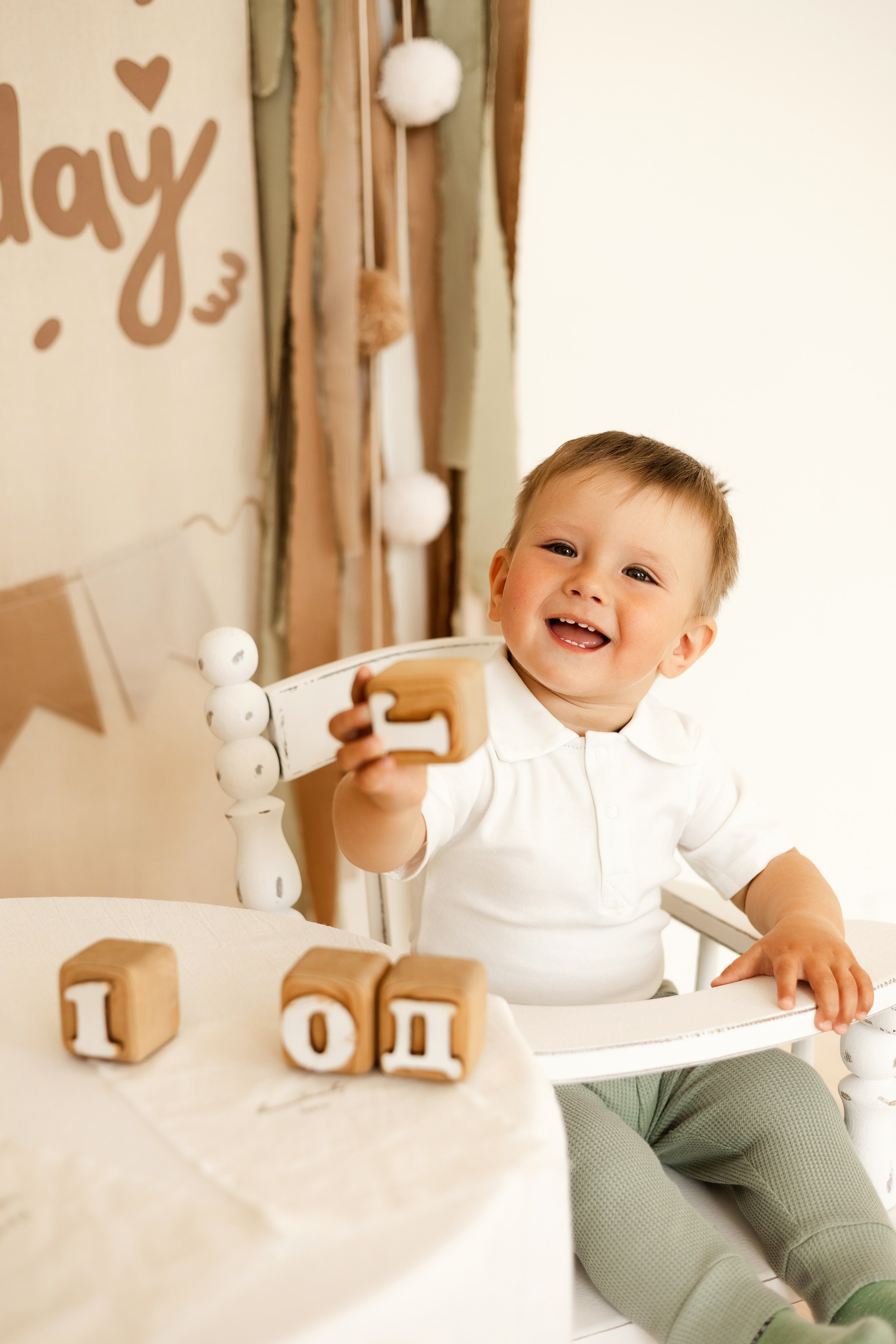 Съемка годовасия в студии Молоко. Семейный фотограф в Екатеринбурге Маргарита Курносова