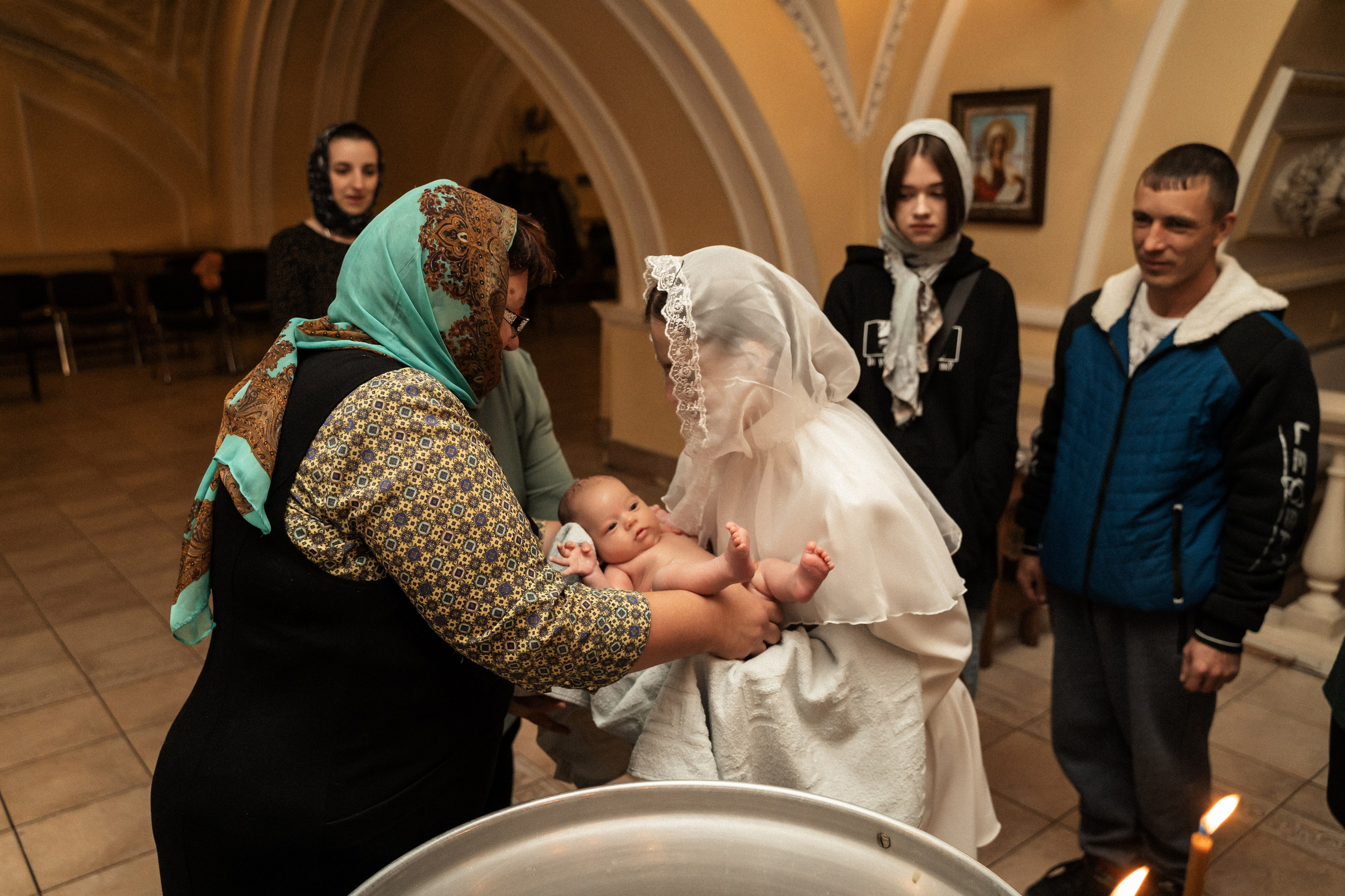 Крещение. Фотограф Алина Филимонова Тверь