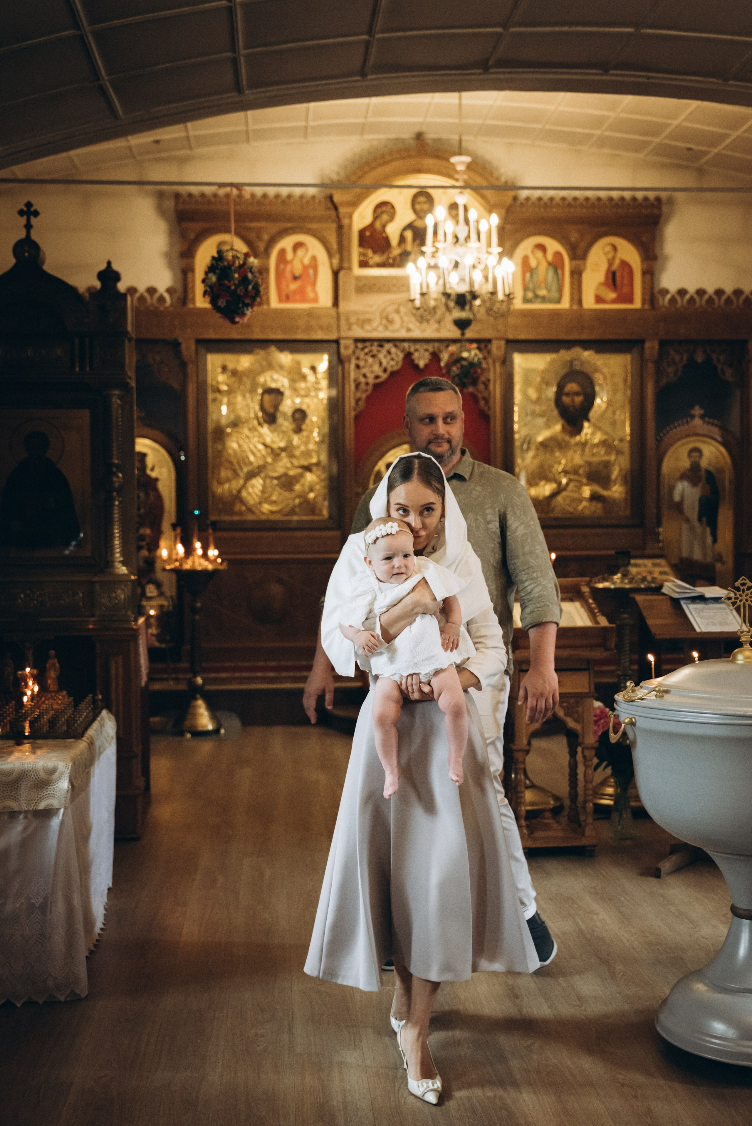 Крещение Есении. Семейный фотограф в Минске Дарья Дреко