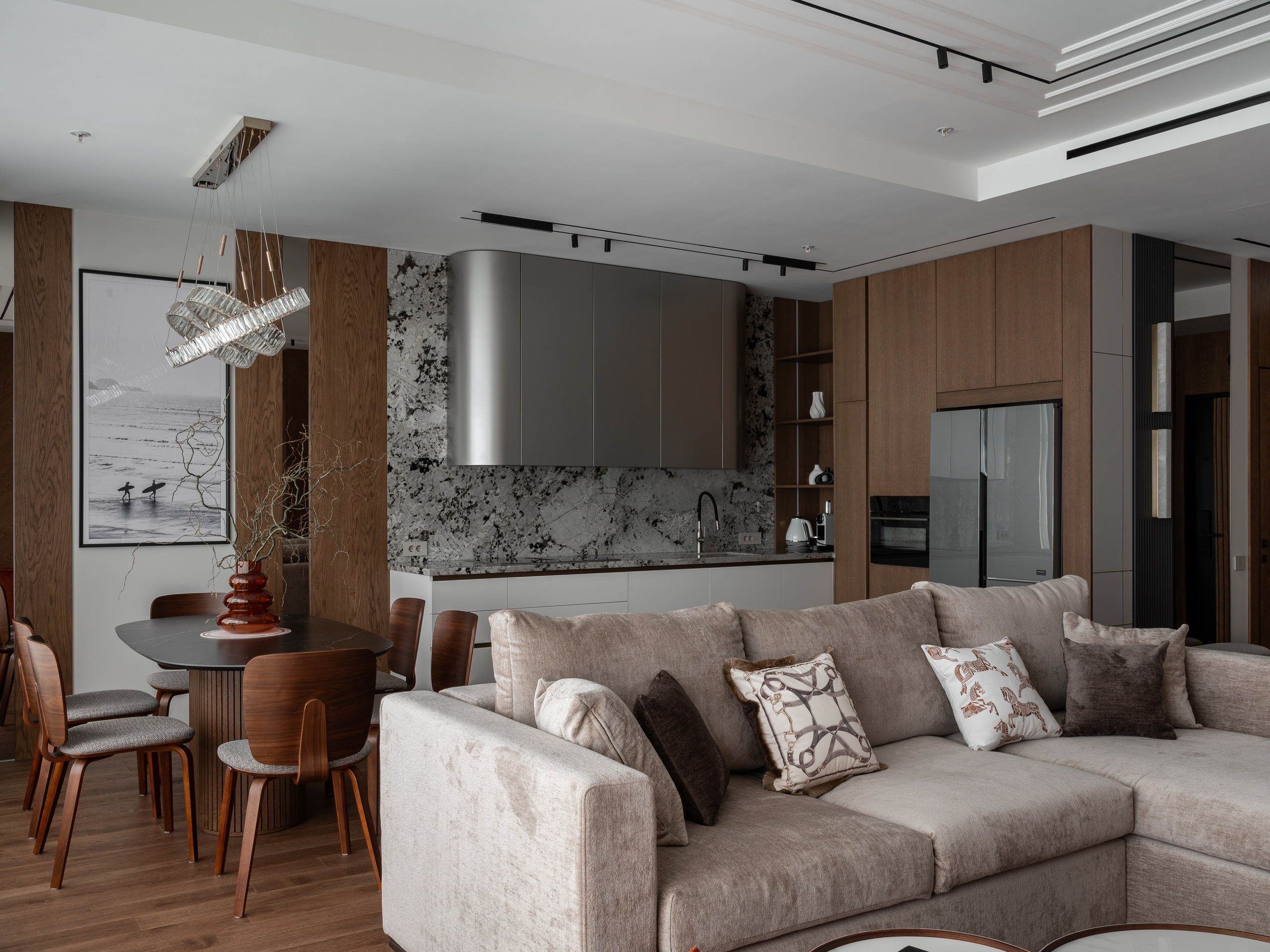 Квартира с видом на море. Интерьерный фотограф в Сочи Элина Габриелян