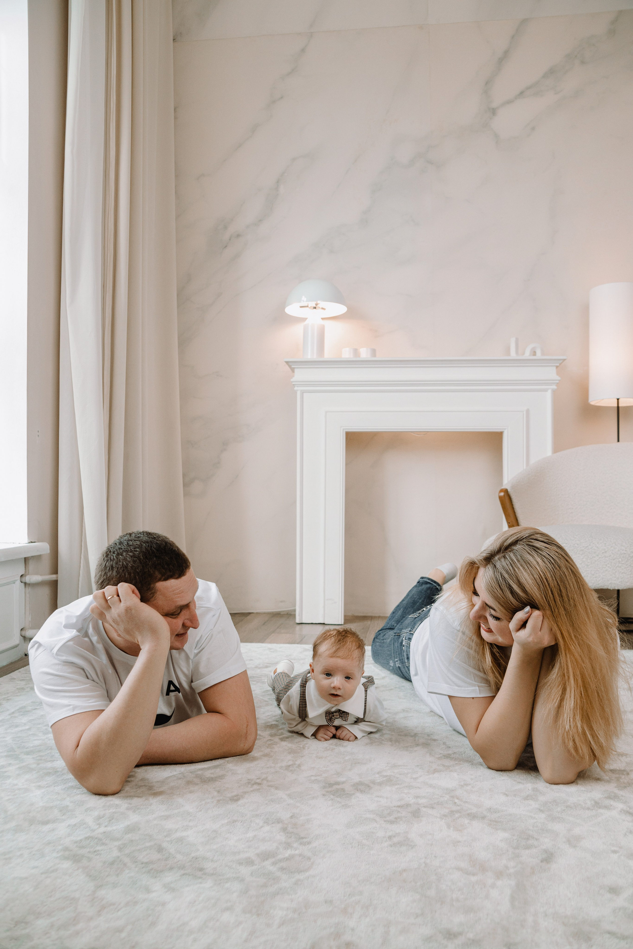 Юлия, Алексей и маленький Максим. Фотограф Воронеж Варвара