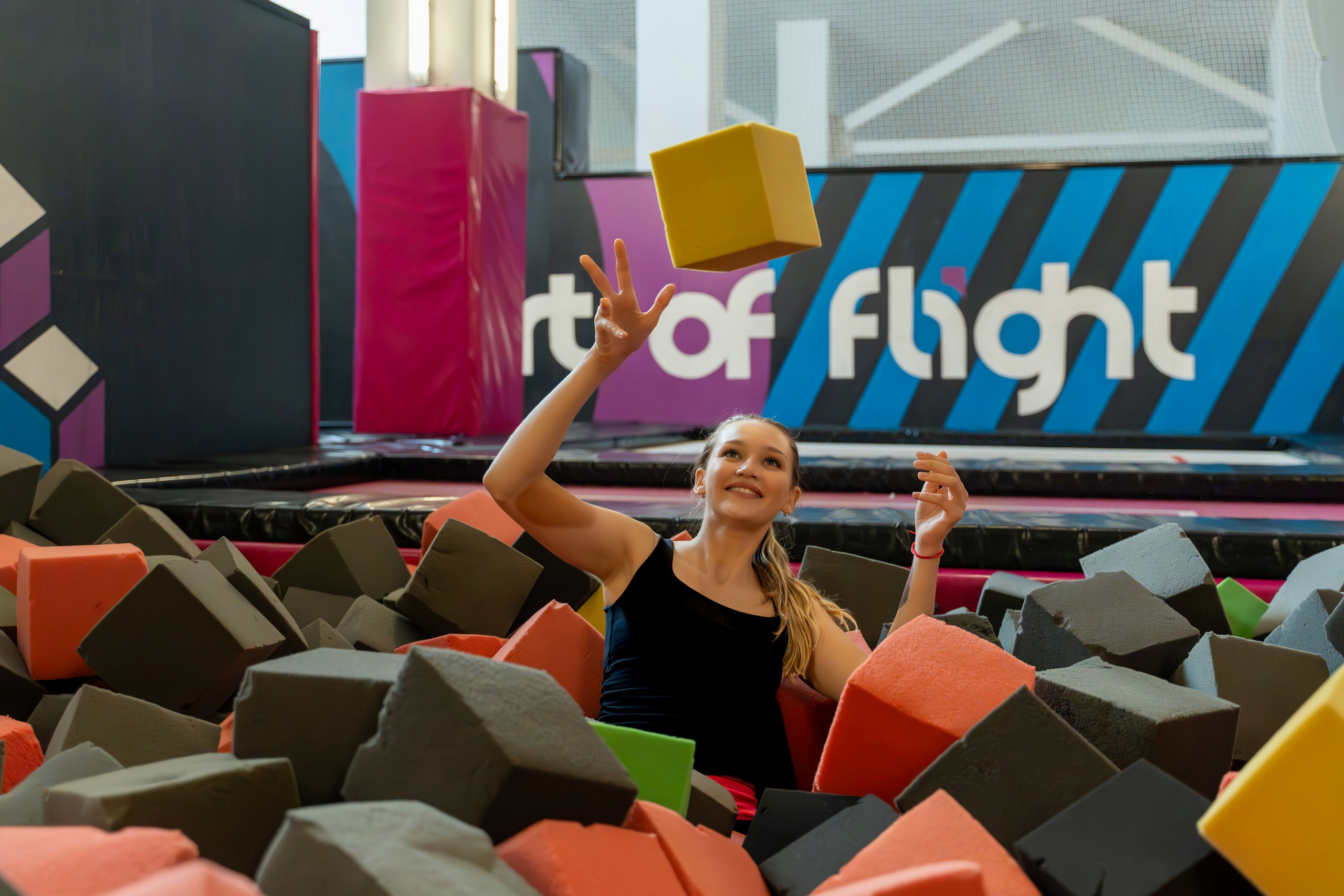 Контент съемка «Батутный центр Art of Flight». Репортажный фотограф в Красной Поляне и Сочи Павлюченко Екатерина