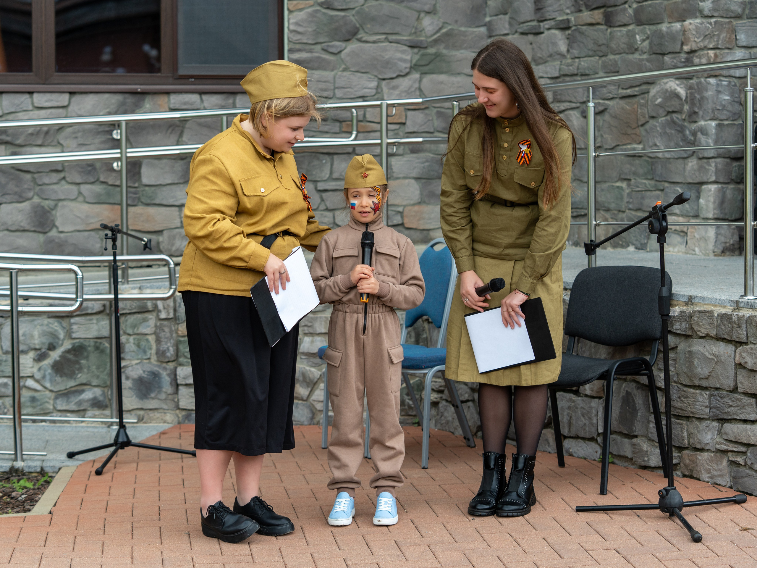 Шествие бессмертного полка 9 мая 2024 Rosa Springs. Репортажный фотограф в Красной Поляне и Сочи Павлюченко Екатерина