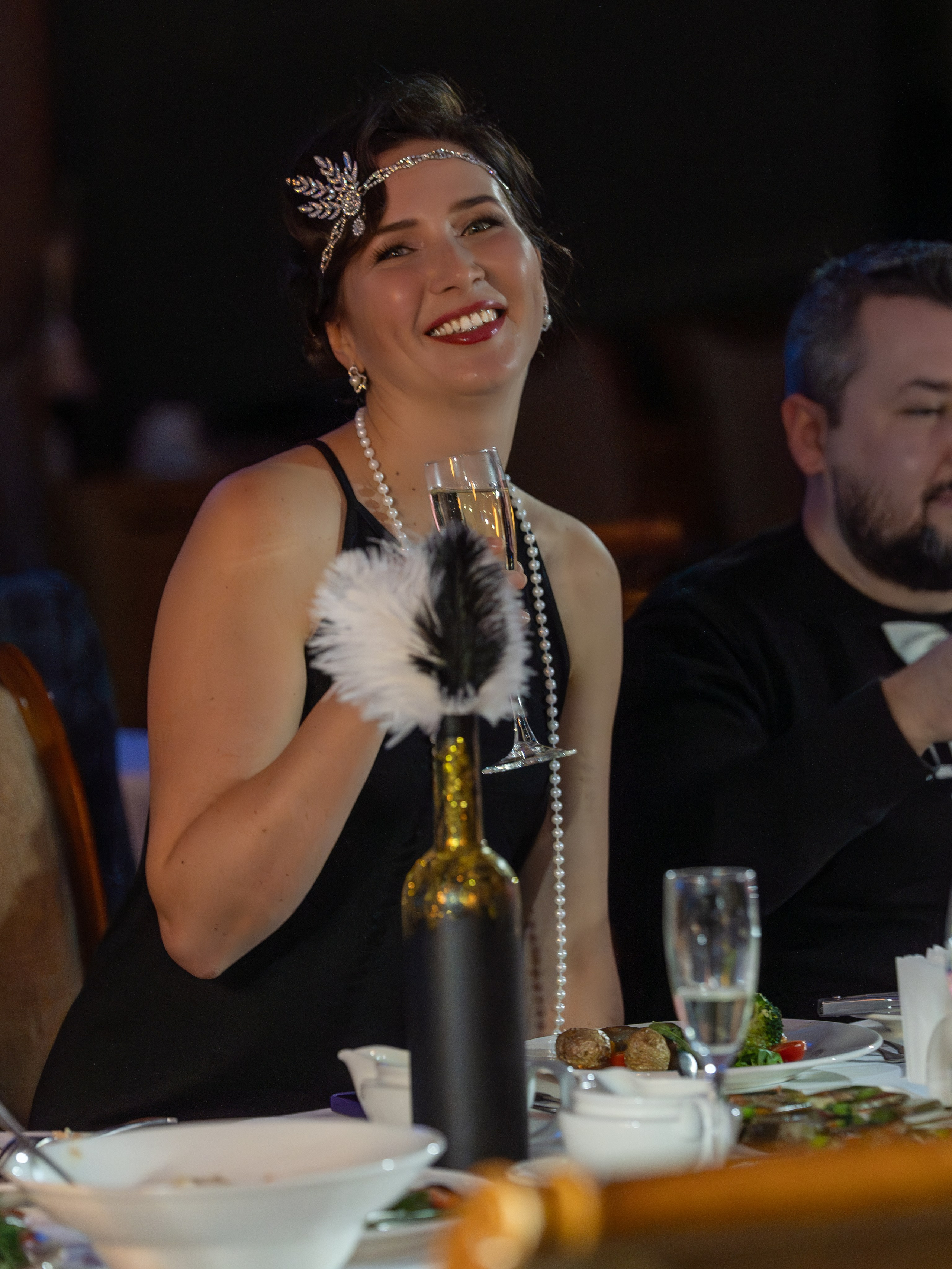 Новый год в стиле Great Gatsby. Репортажный фотограф в Красной Поляне и Сочи Павлюченко Екатерина