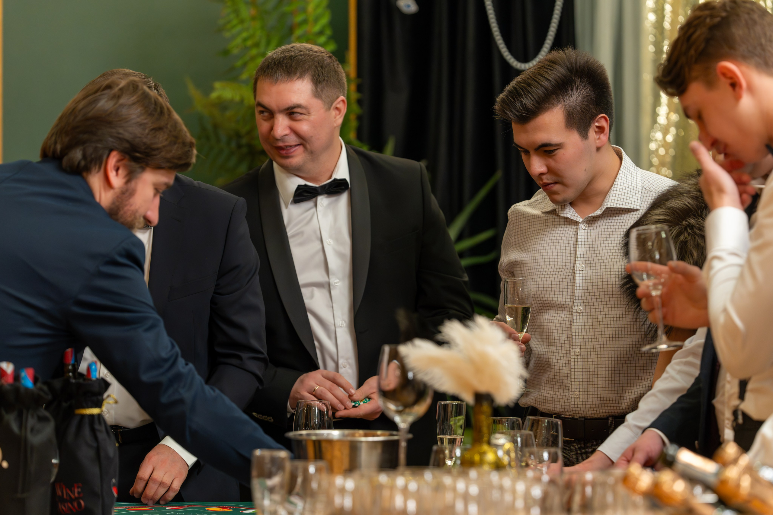 Новый год в стиле Great Gatsby. Репортажный фотограф в Красной Поляне и Сочи Павлюченко Екатерина