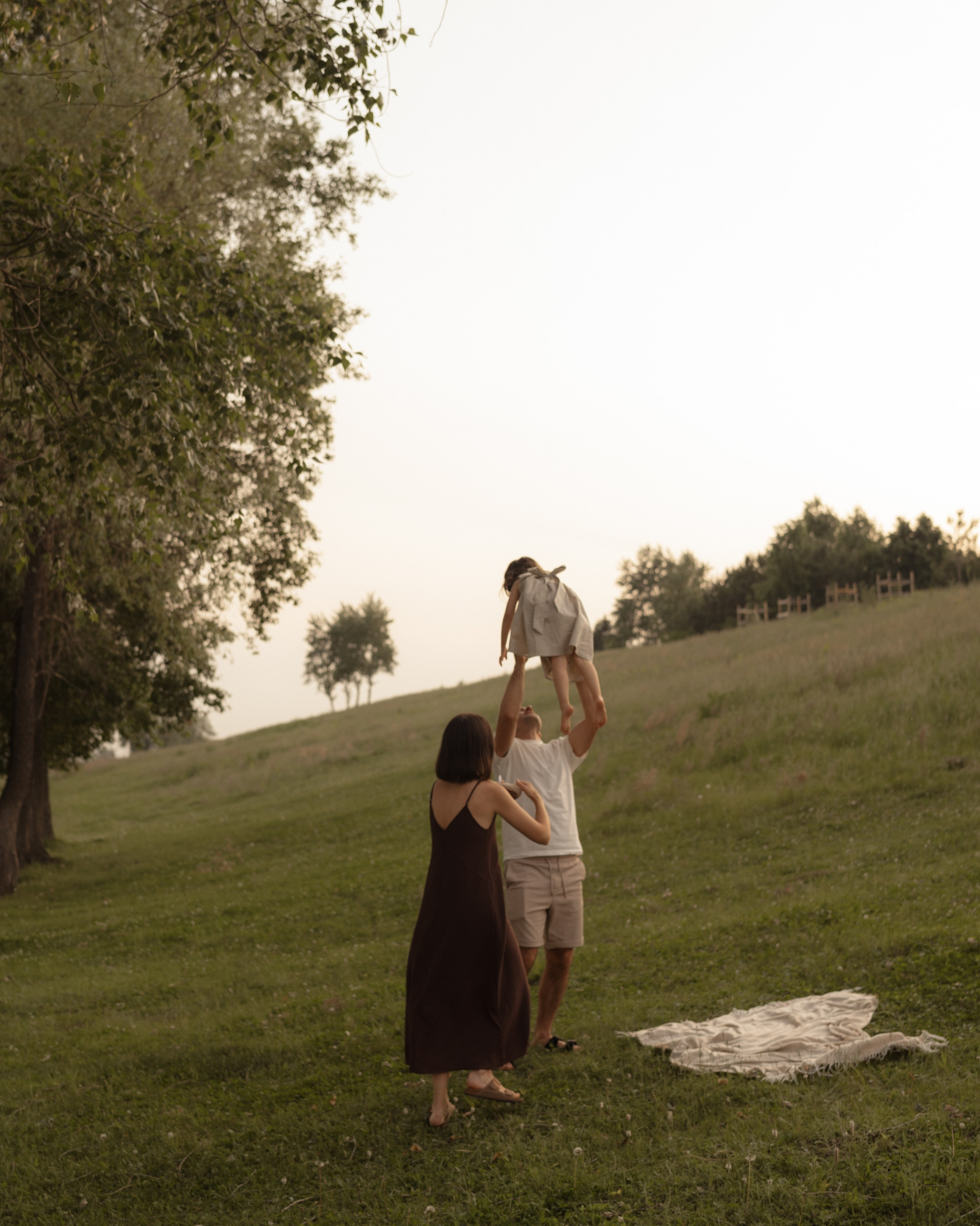Лена, Артем и Янчик | с. Ленинское. Фотограф в Новосибирске Диана Ильиных