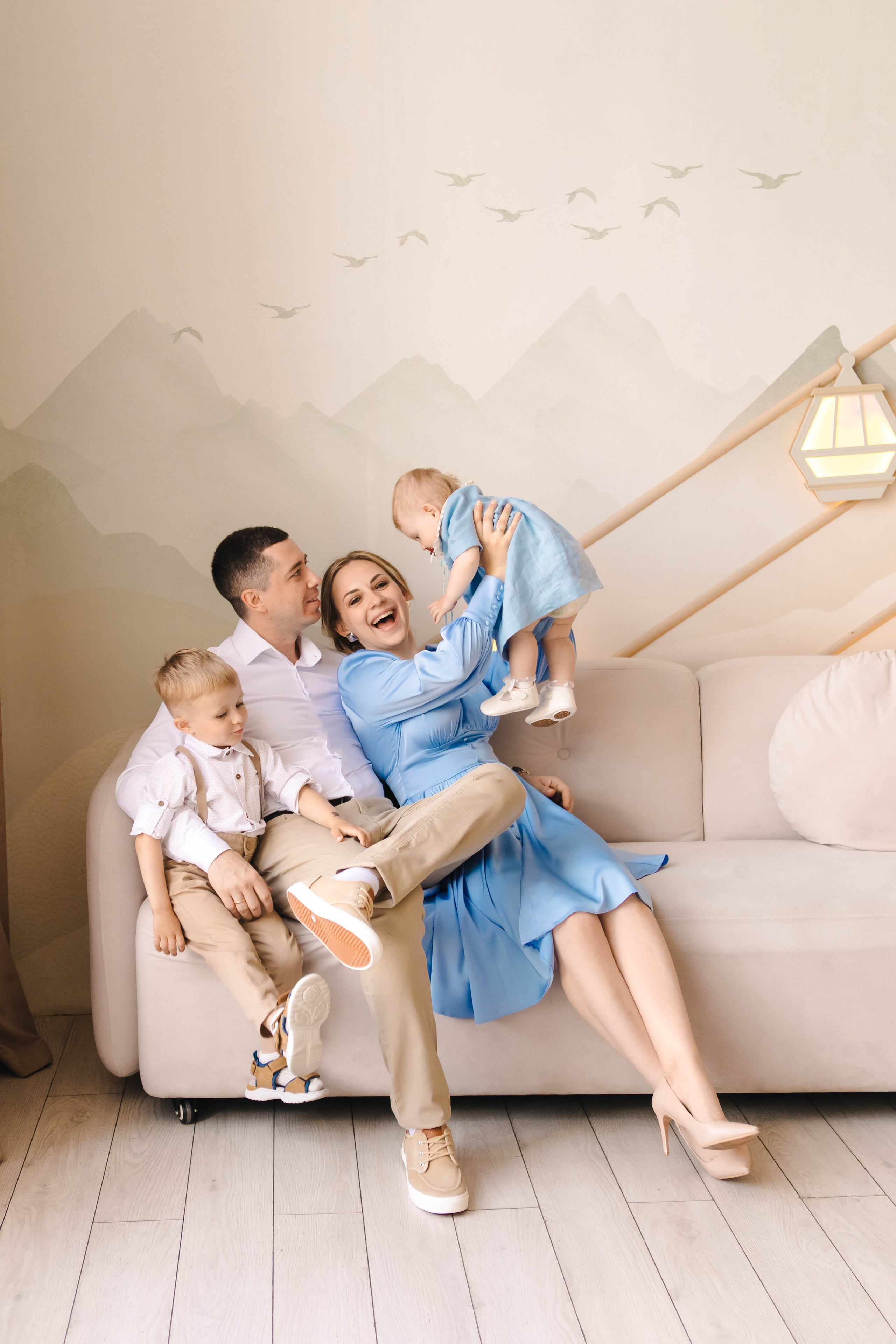 Юлия и семья нежность. Фотограф в Москве Ольга Сатони