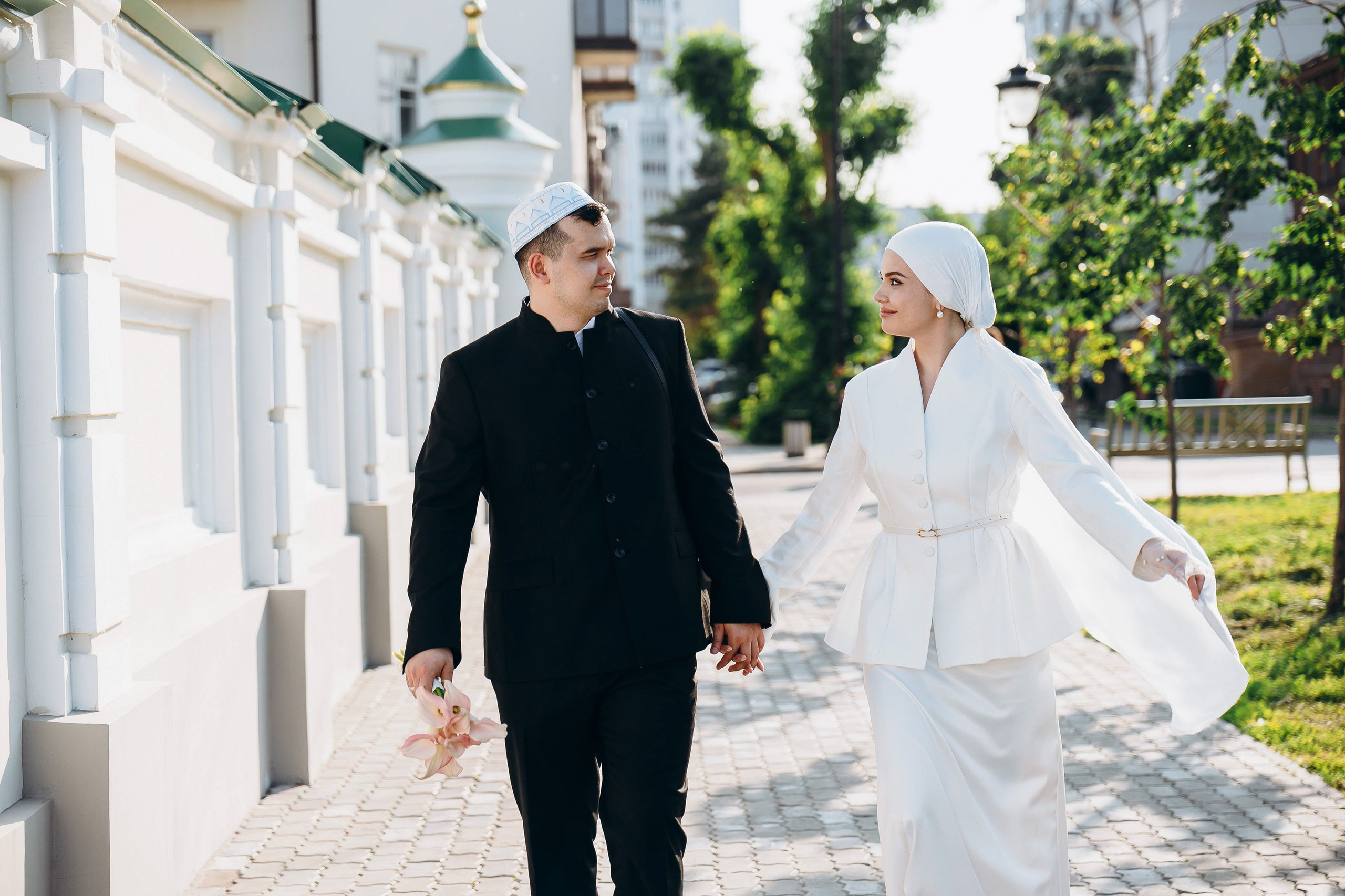 Руслан и Эльмира. Мечеть Марджани. Свадебный фотограф Казань|Москва Ranas4you