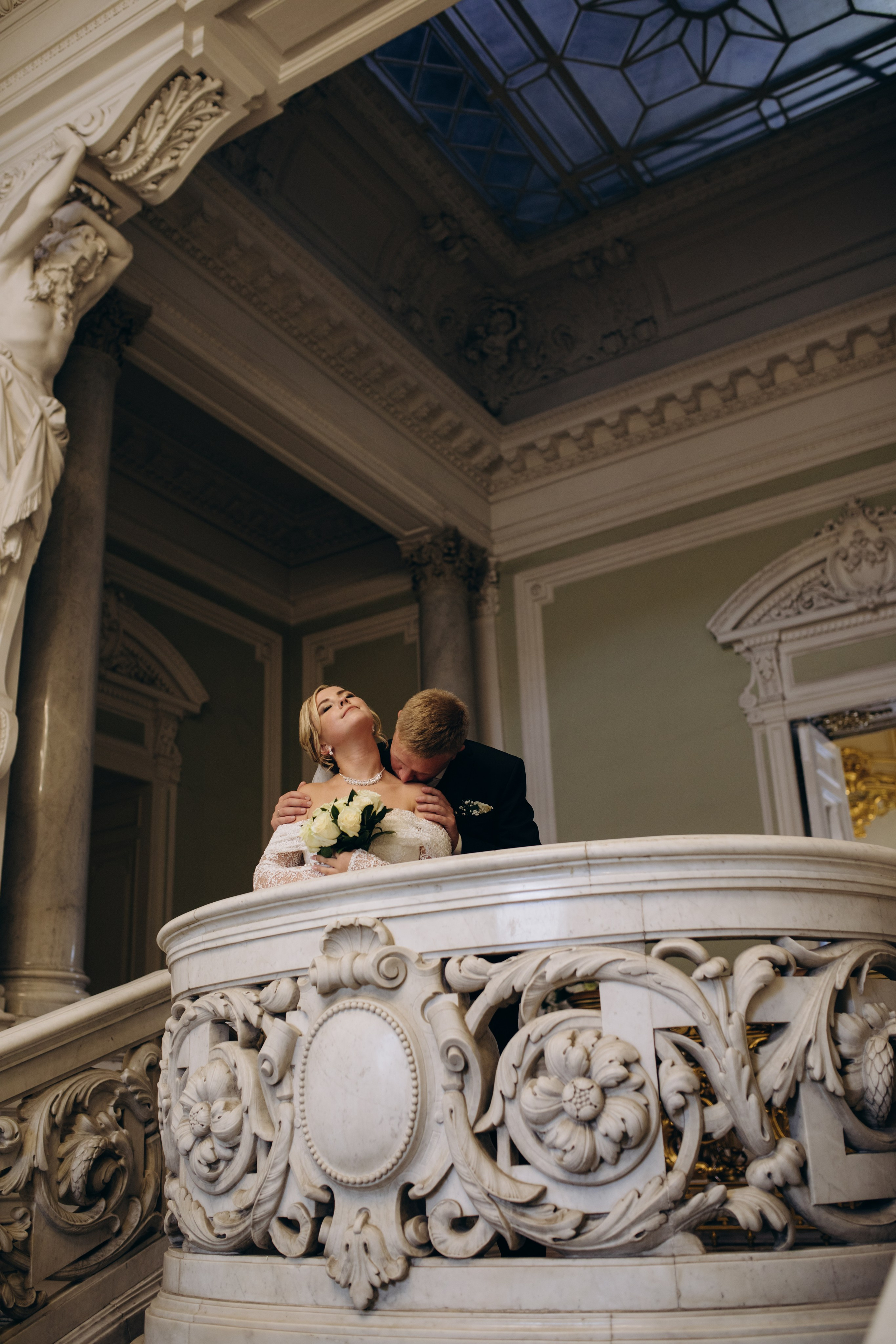 Свадебная регистрация в Загсе на Английской Набережной в Санкт-Петербурге. Фотограф в Санкт-Петербурге Разиля Идиятуллина