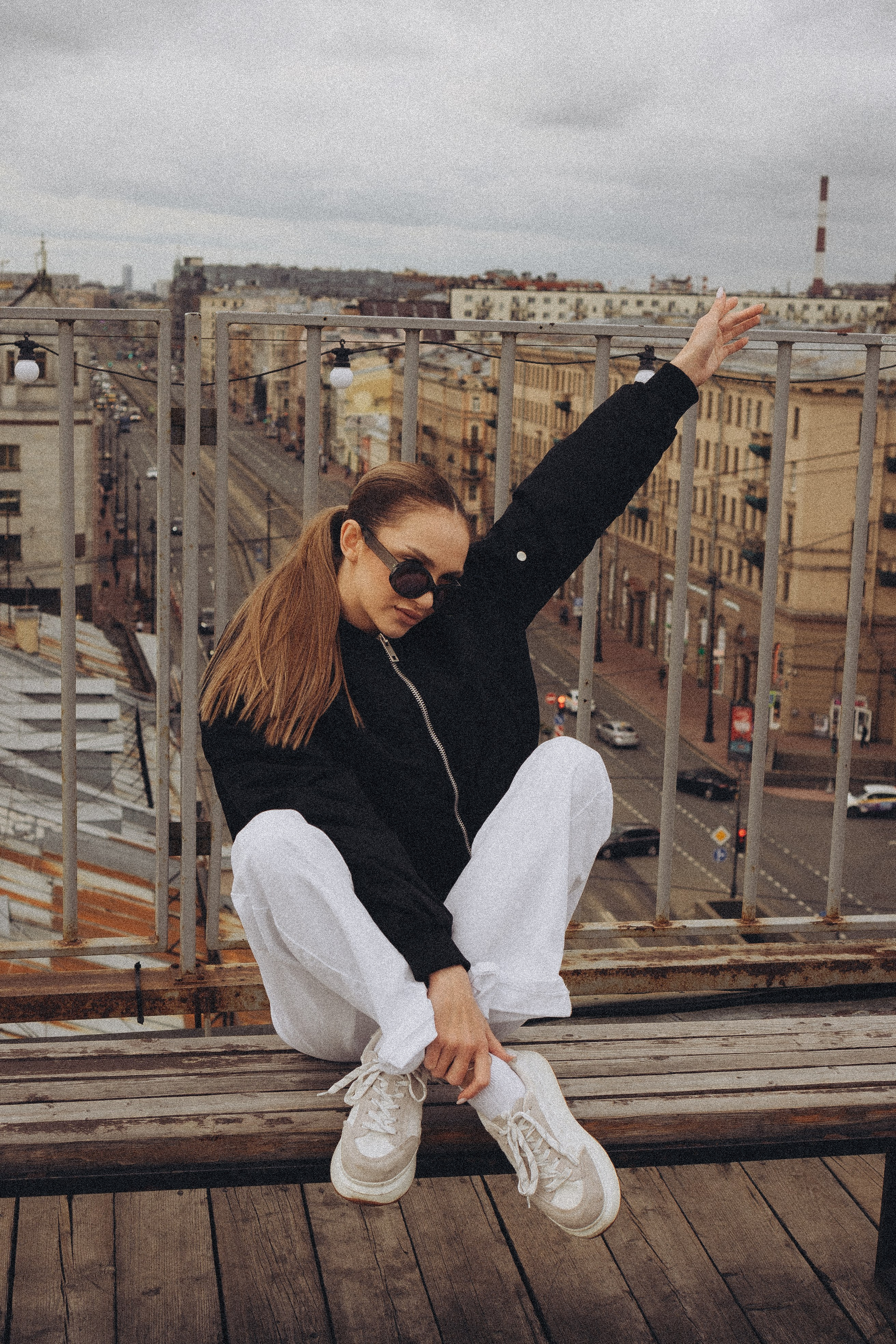 МЫ ГУЛЯЛИ ПРО КРЫШАМ ПИТЕРА. Профессиональный фотограф, Санкт-Петербург — Виктория Богомолова