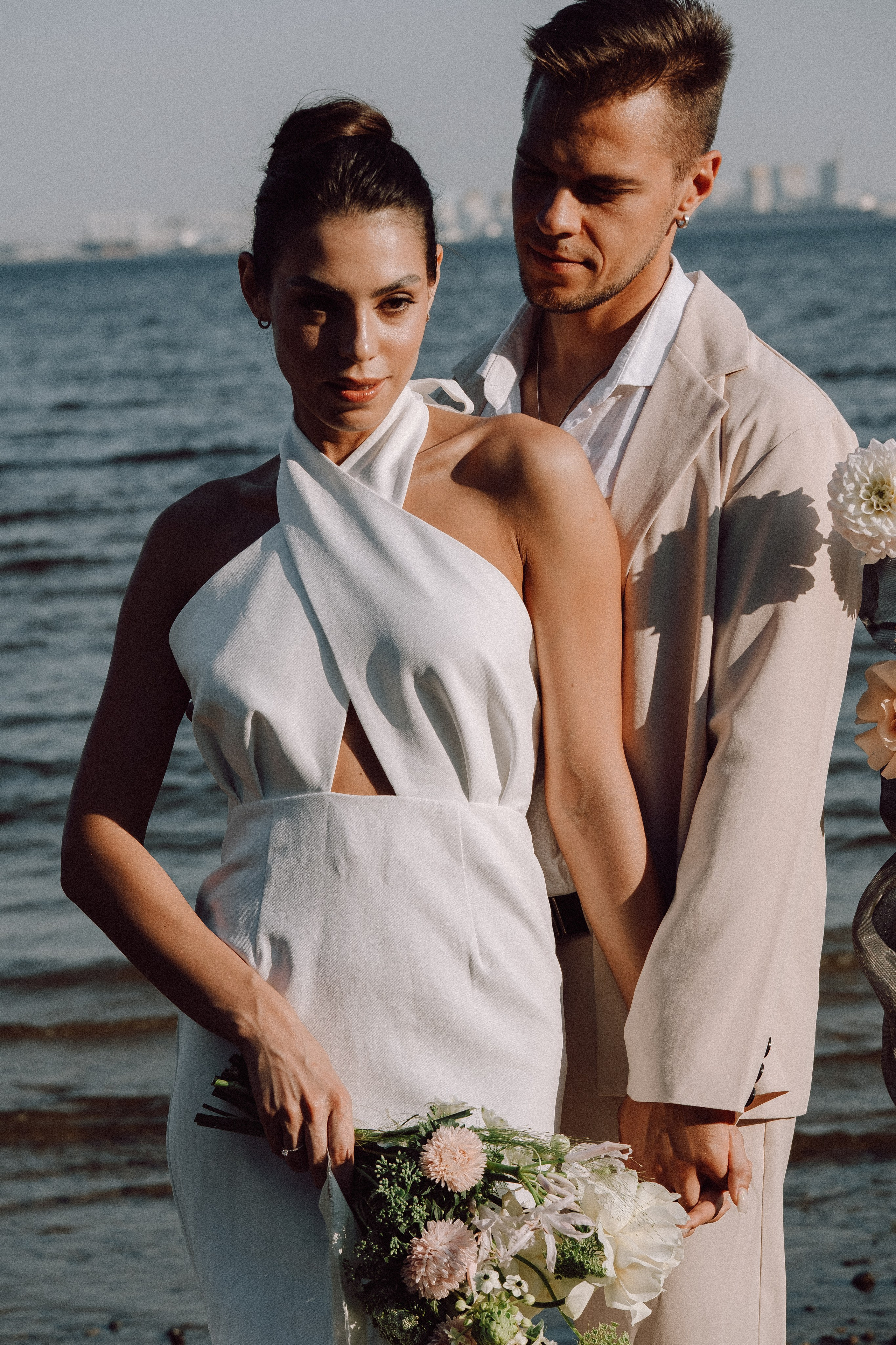 СВАДЕБНАЯ ФОТОСЕССИЯ ВЫЕЗДНОЙ ЦЕРЕМОНИИ (ФИНСКИЙ ЗАЛИВ). Профессиональный фотограф, Санкт-Петербург — Виктория Богомолова