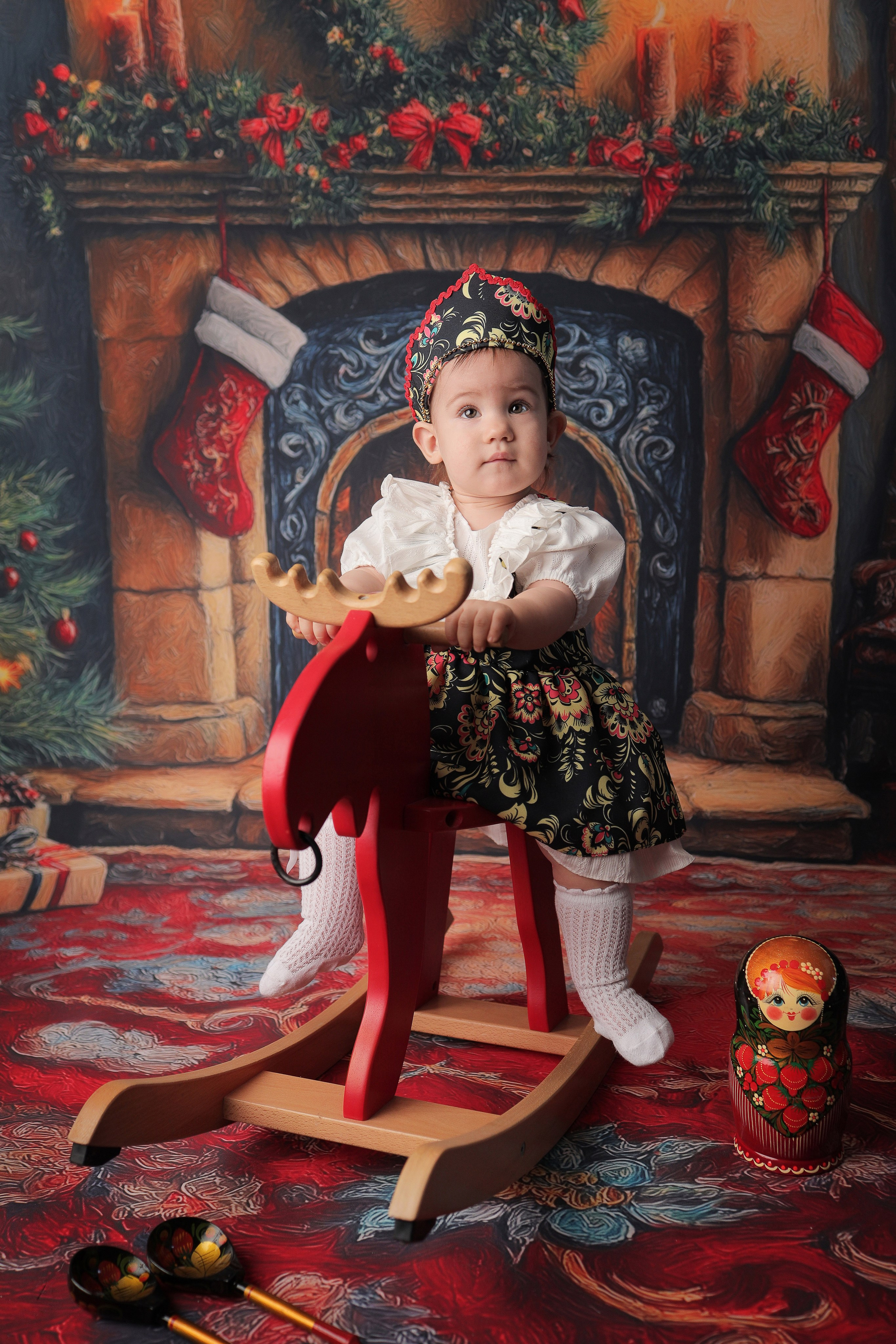 Дашенька, 1 годик. Фотограф новорожденных в Новокузнецке Анна Горошникова