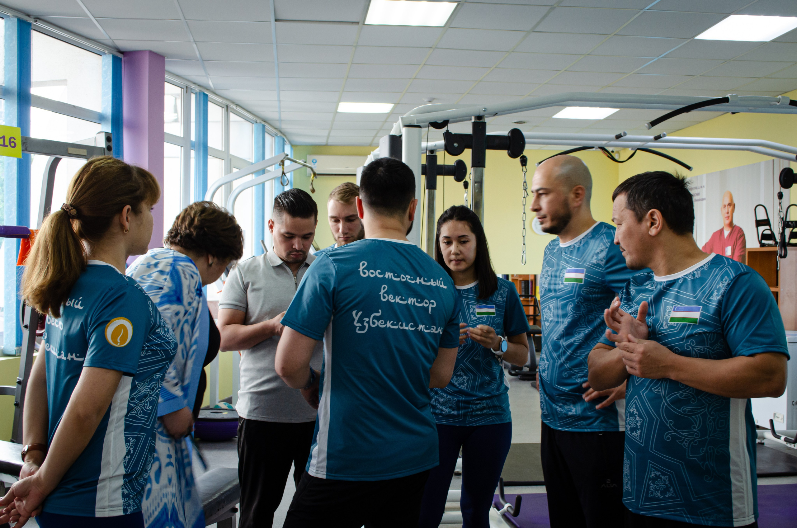 Медицинское спортивное мероприятие. Фотограф