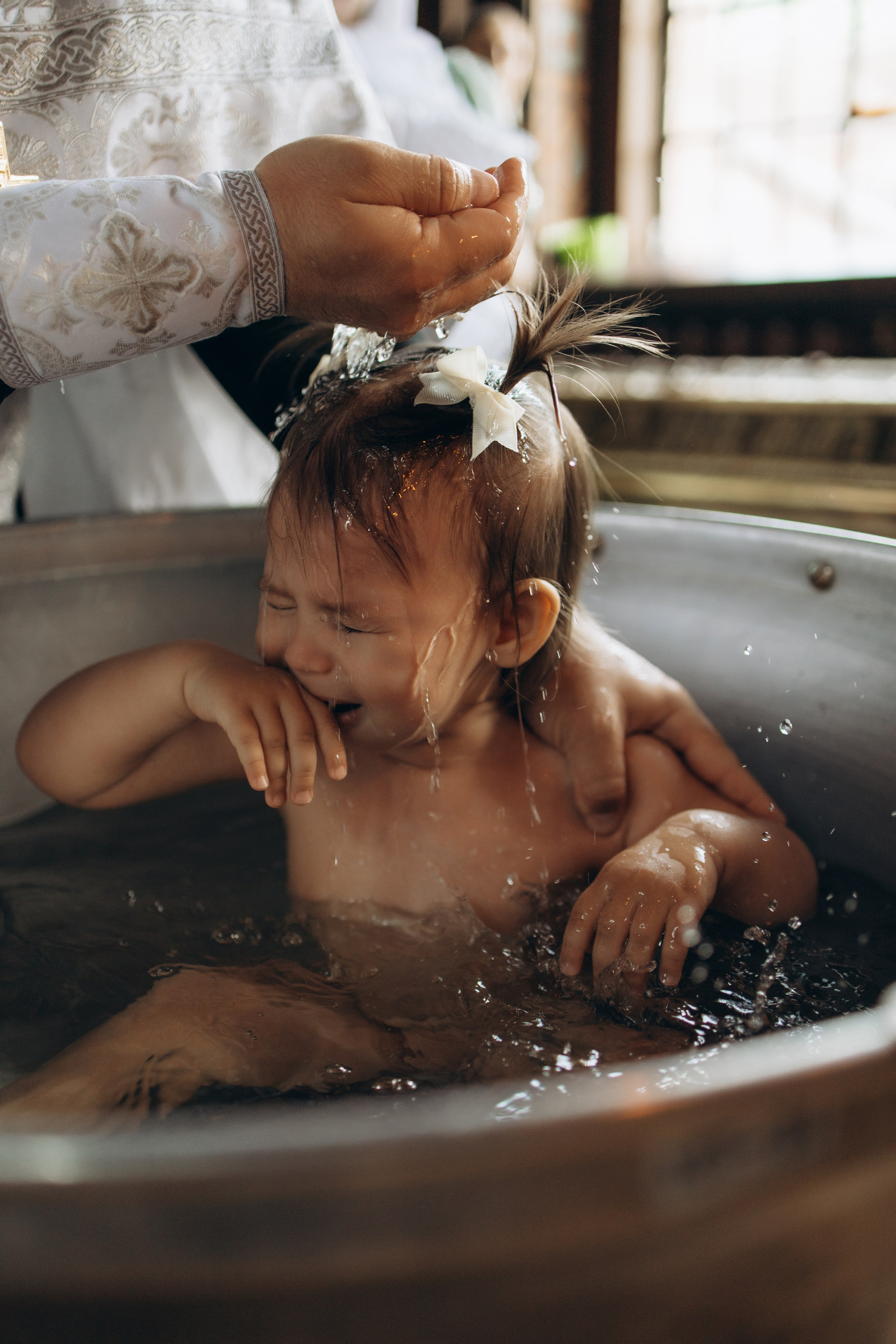 Крещение Стефании. Самый теплый фотограф в Краснодаре Рябоконь Ксения