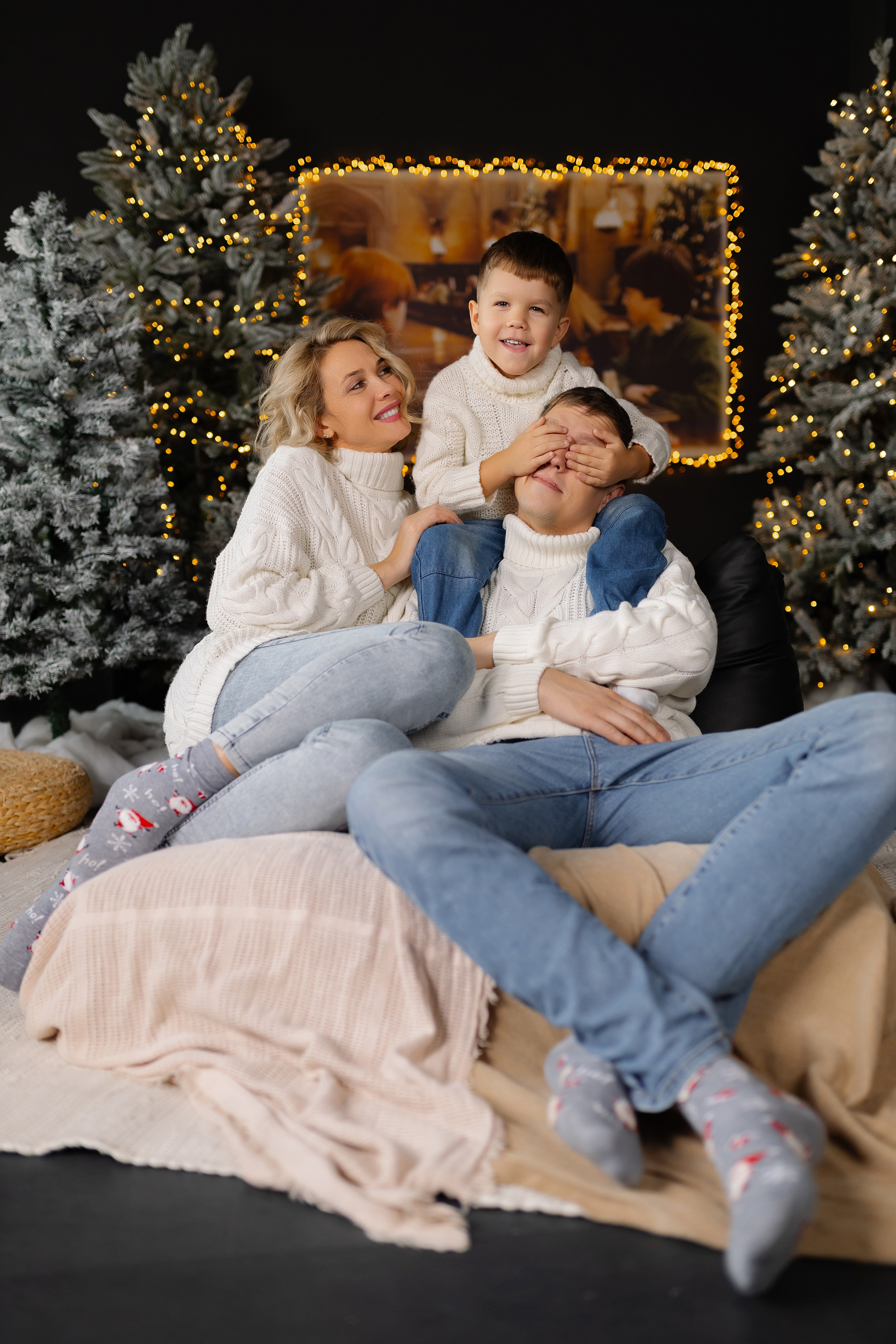 Семейная новогодняя съемка. Свадебный фотограф в Минске/Беларуси Сергей Спиридонов