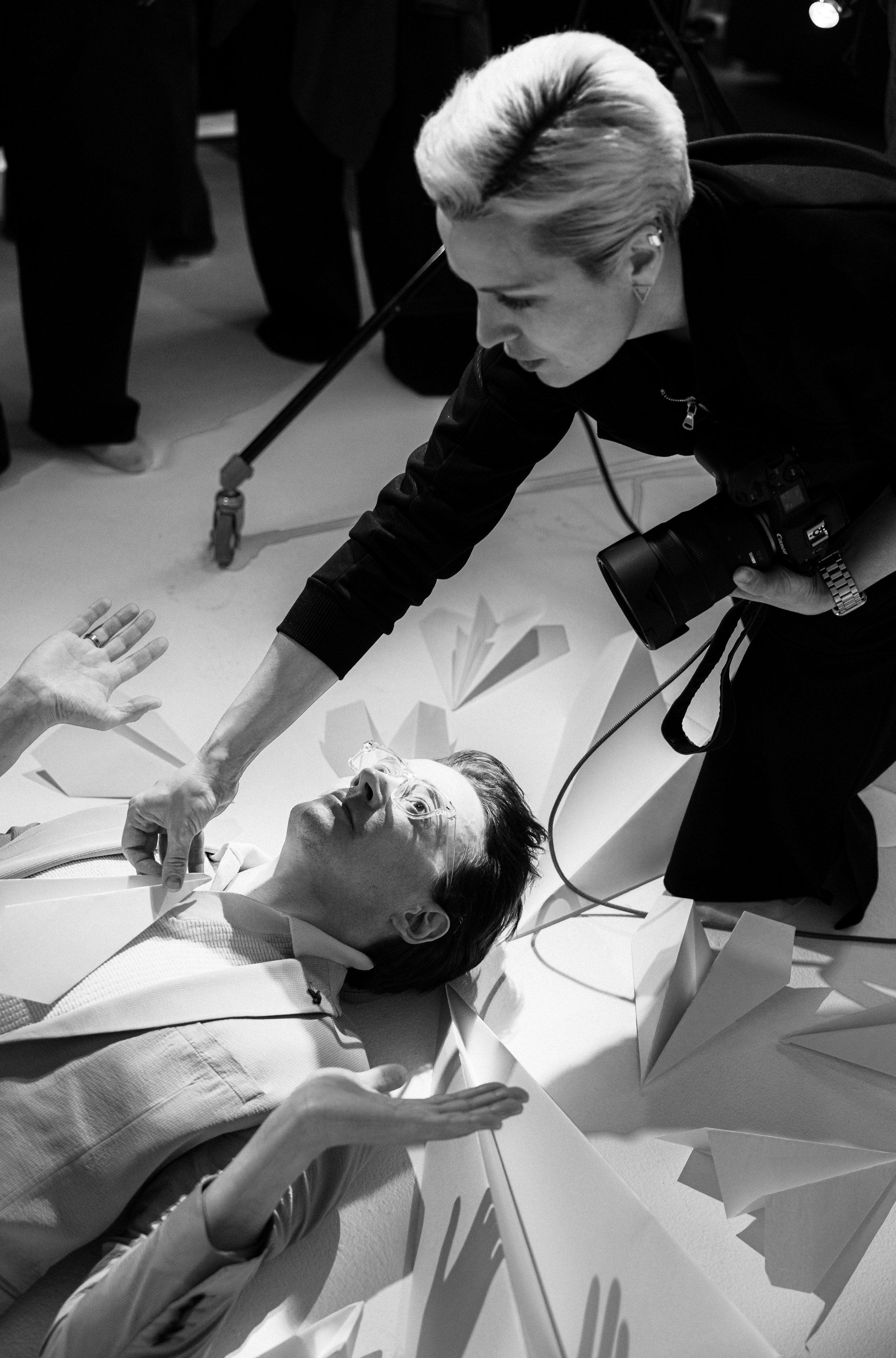 Backstage со съемок журнала «Караван историй». Портретный фотограф Елена Кириленко в Москве