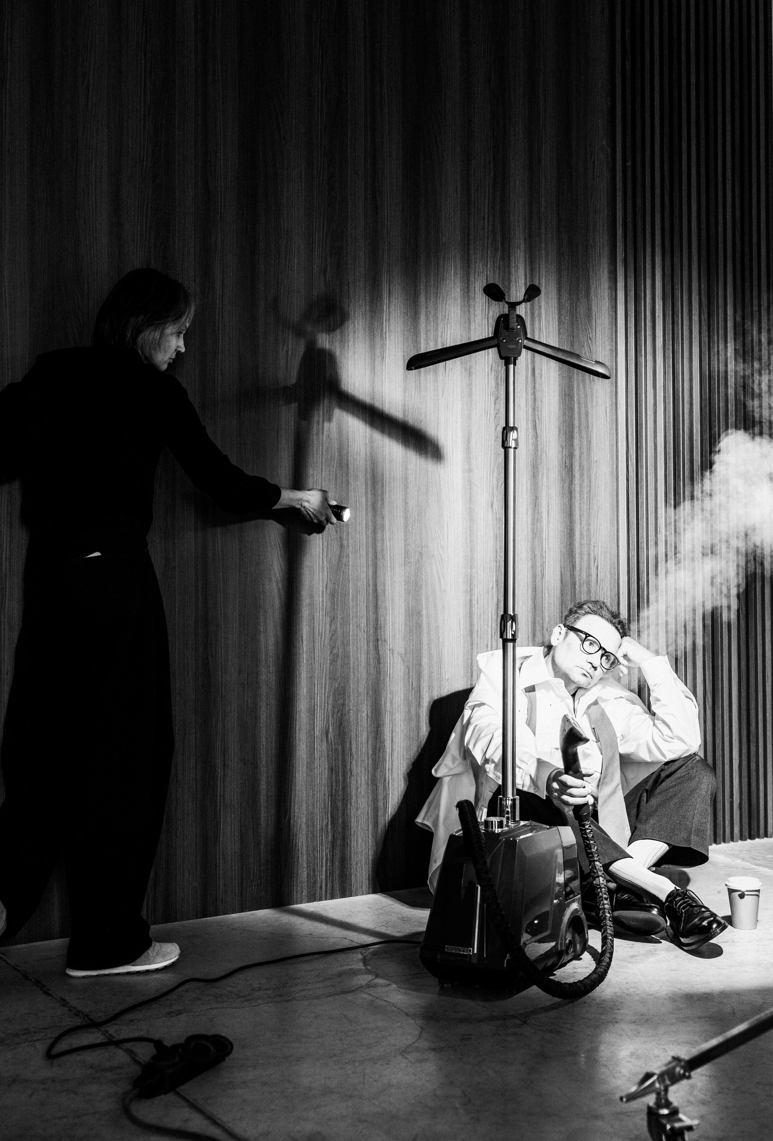 Backstage со съемок журнала «Караван историй». Портретный фотограф Елена Кириленко в Москве