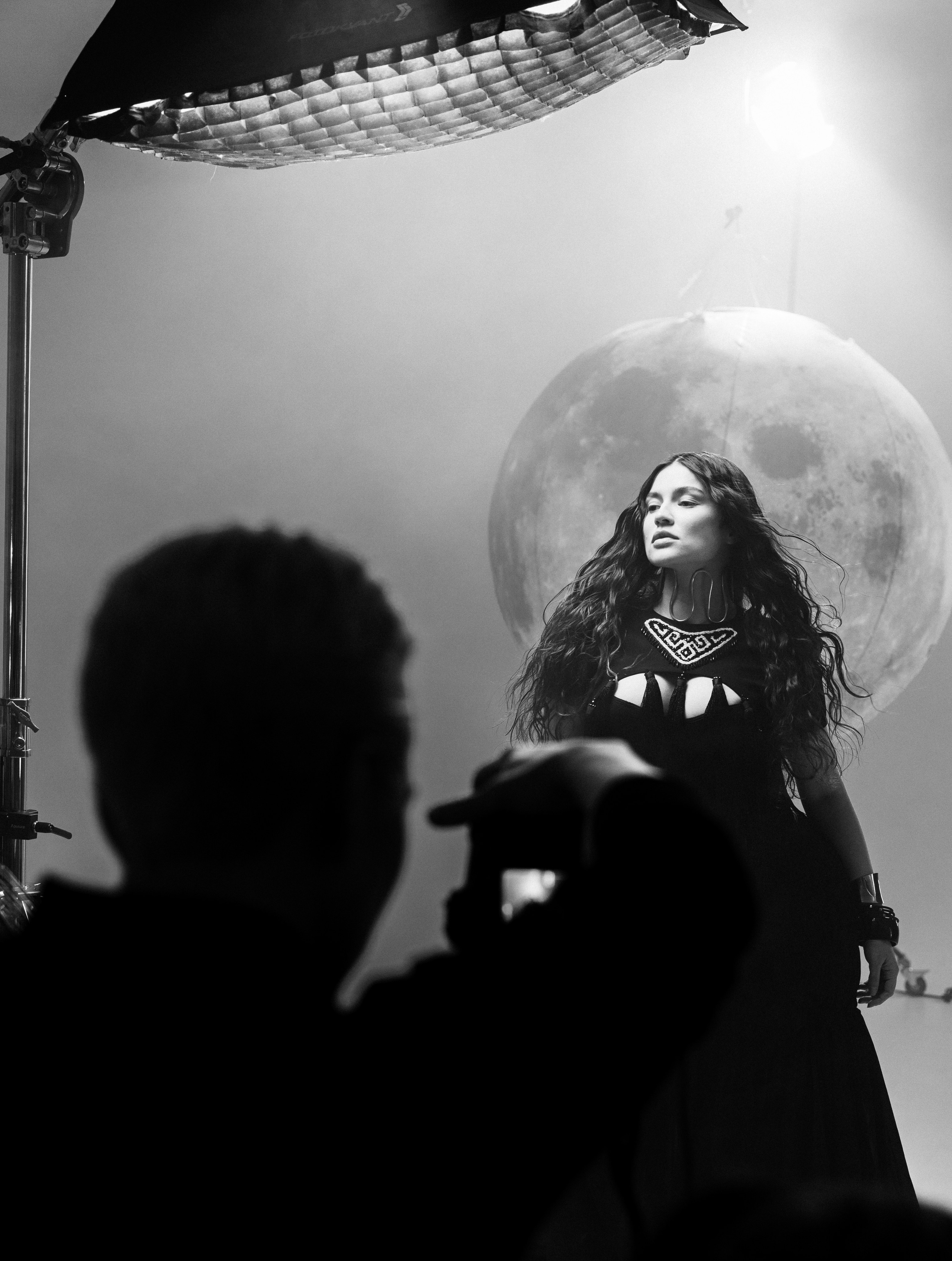 Backstage со съемок журнала «Караван историй». Портретный фотограф Елена Кириленко в Москве
