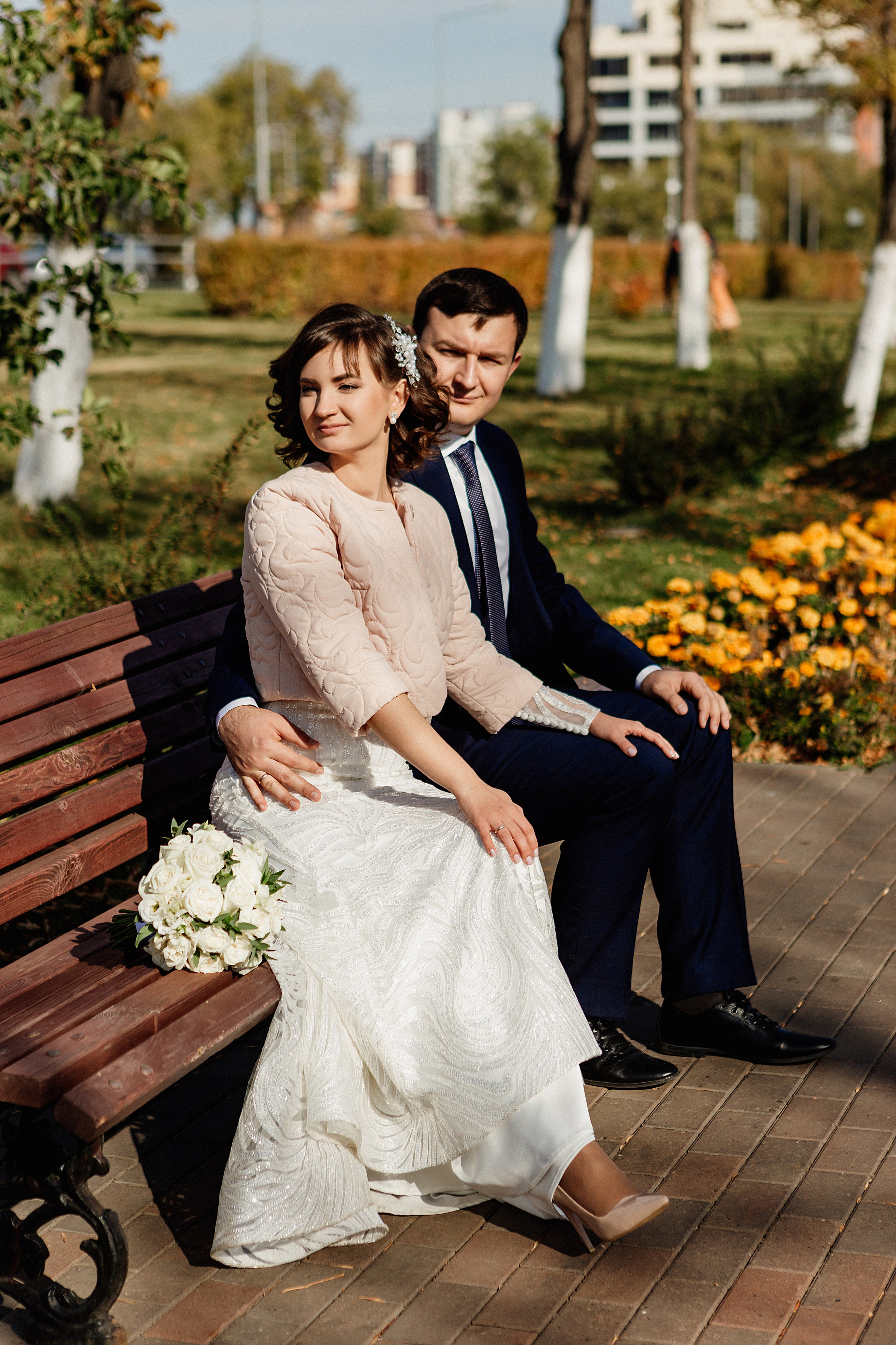 Осенняя свадьба. Семейный фотограф Владимир Просвиркин. г. Самара