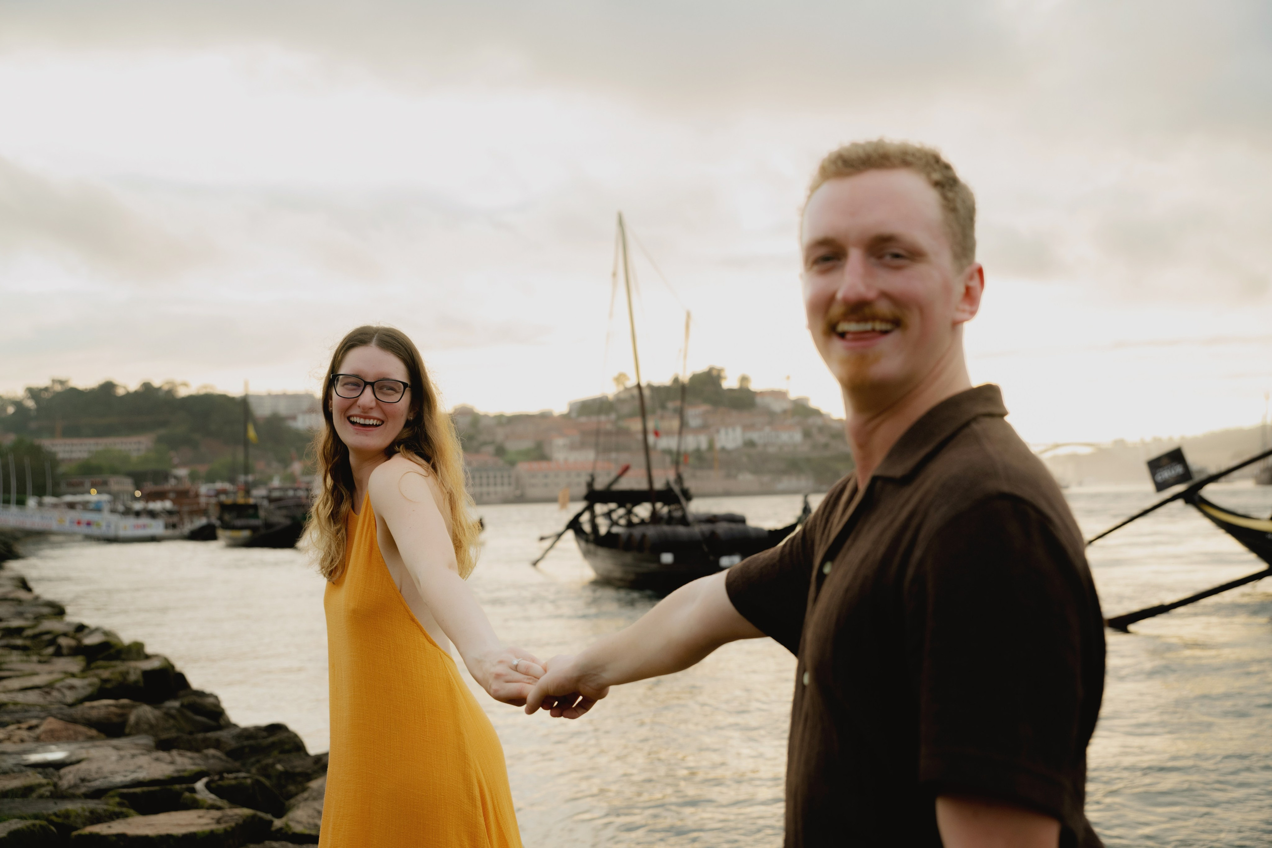 STEPHANIE and MICHAEL. Porto. Anastasiia Antoniuk portrait, family and couple photographer, Portugal