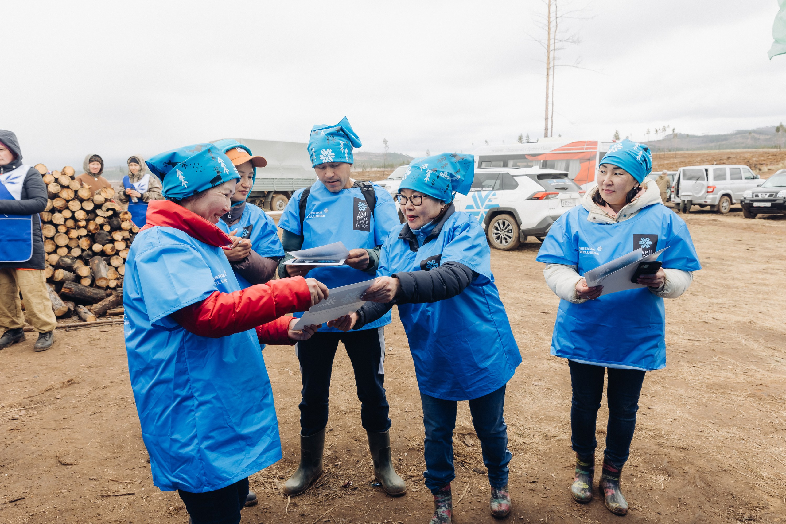 Siberian wellness. Ежегодная акция по посадке деревьев. Свадебный и семейный фотограф в Улан-Удэ