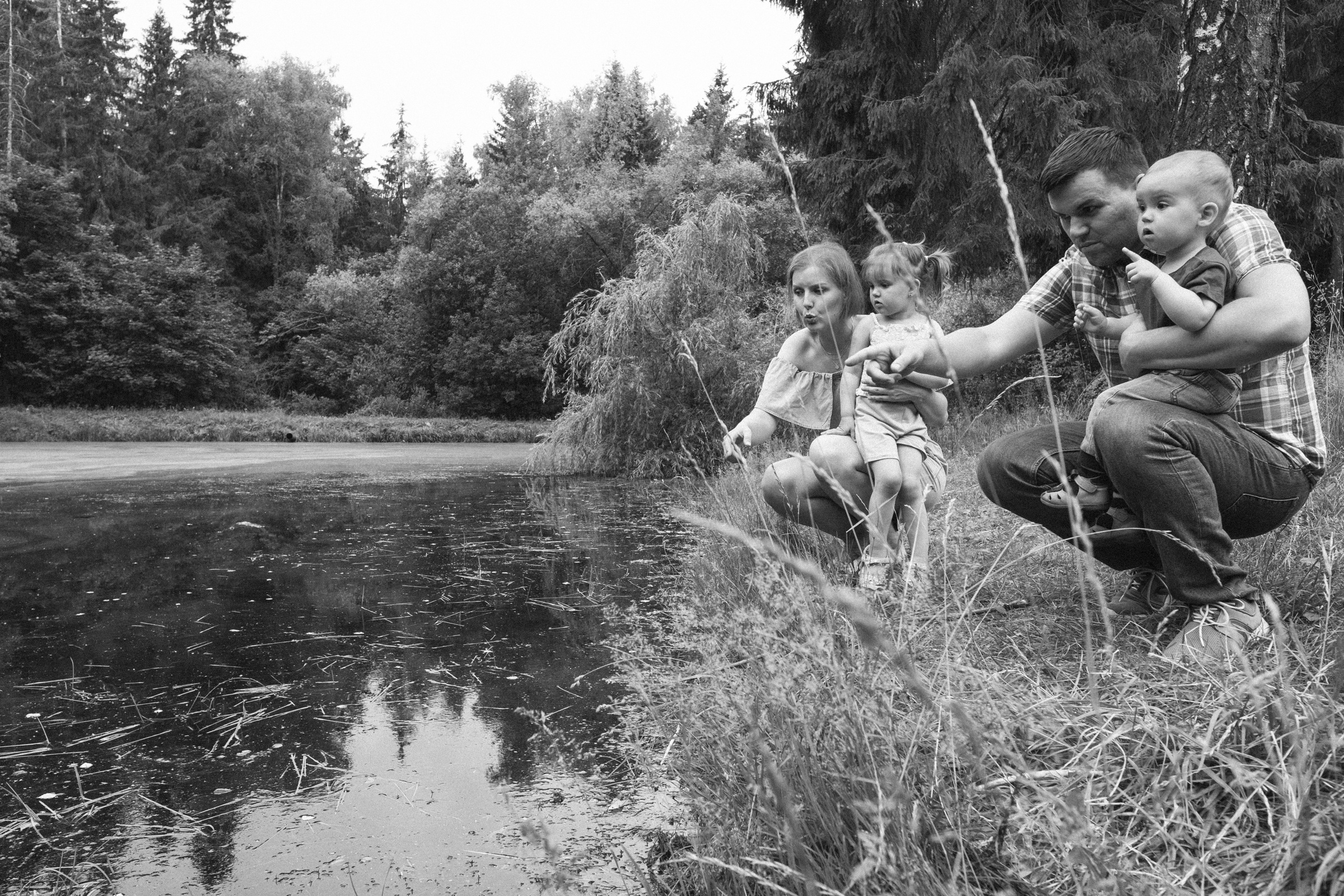Ни одна лягушка не пострадала))). Свадебные и семейные фотографы в Москве Максим и Оксана Первомай