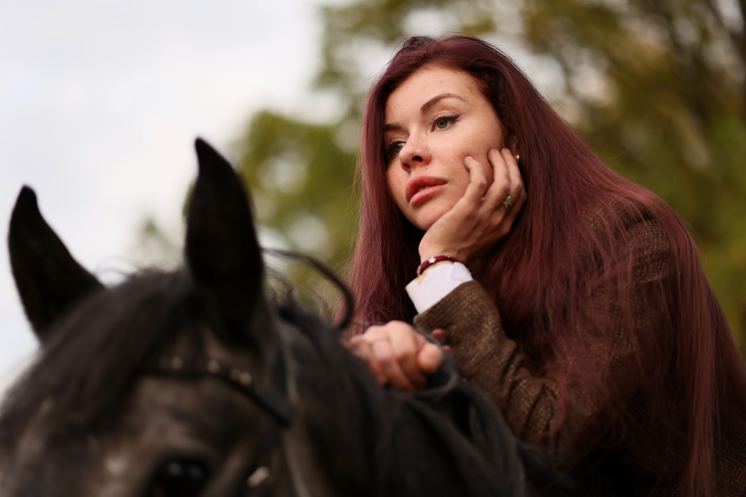 Анастасия в конюшне. Видеограф и фотограф Надежда Корнейчик