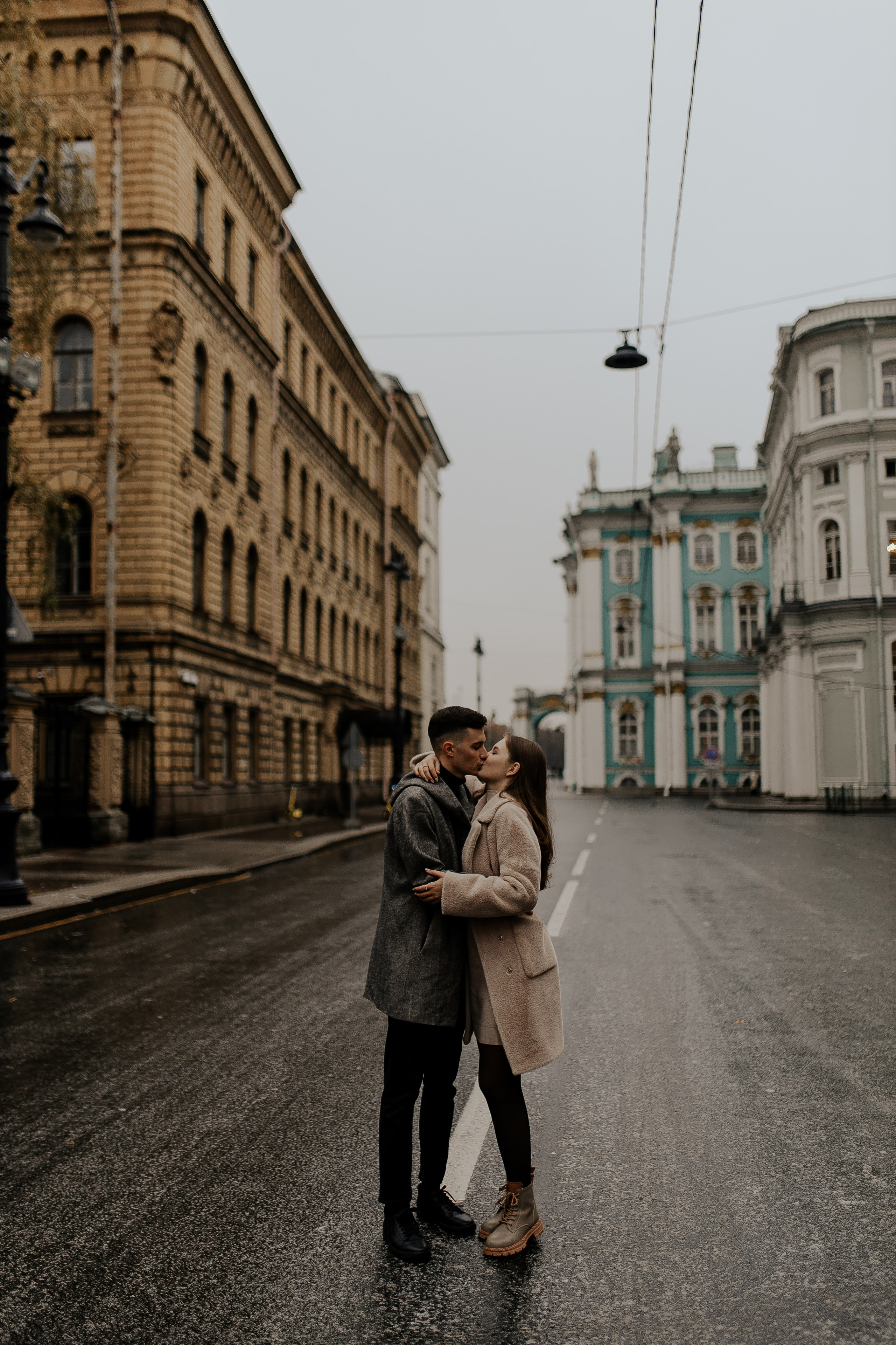Осенний Петербург для двоих. Фотограф в Санкт-Петербурге Лиза Семченкова