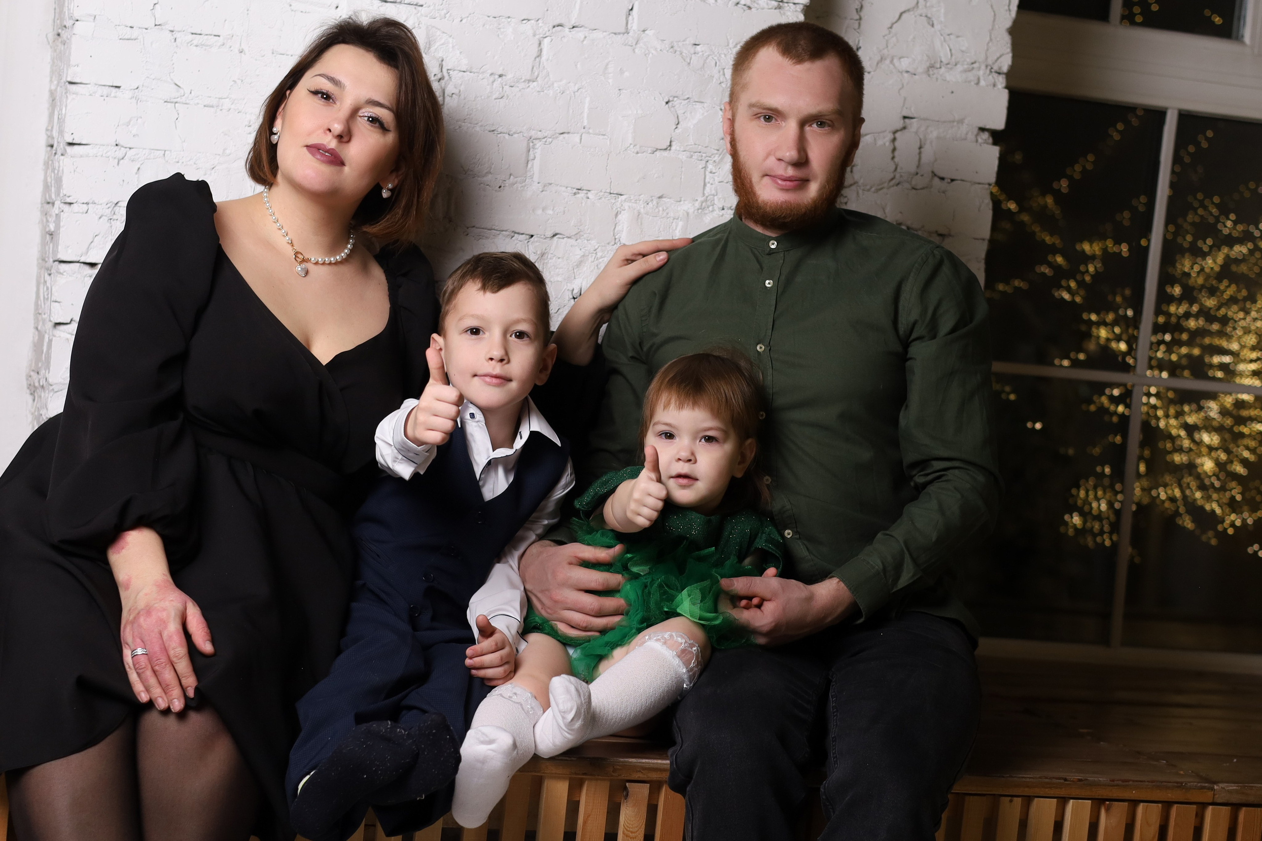 Семейный новый год Соседовы. Фотограф в Красноярске Никитина Мария