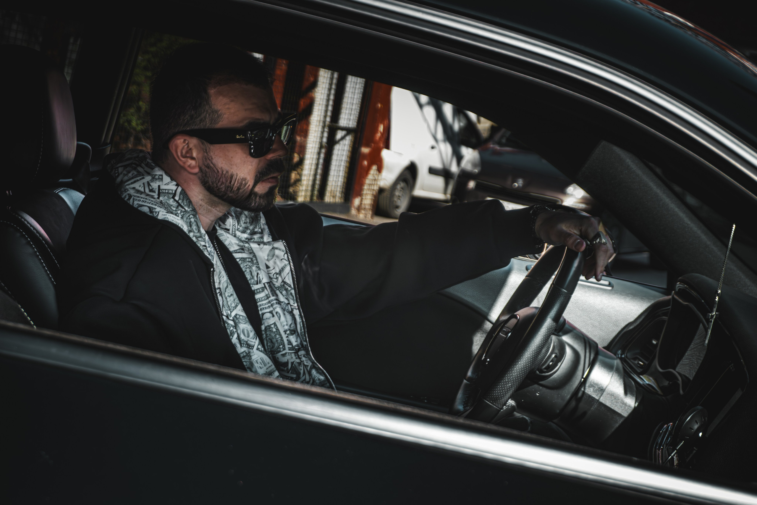 CHALLANGER & CORVETTE. Автомобильный фотограф в Москве