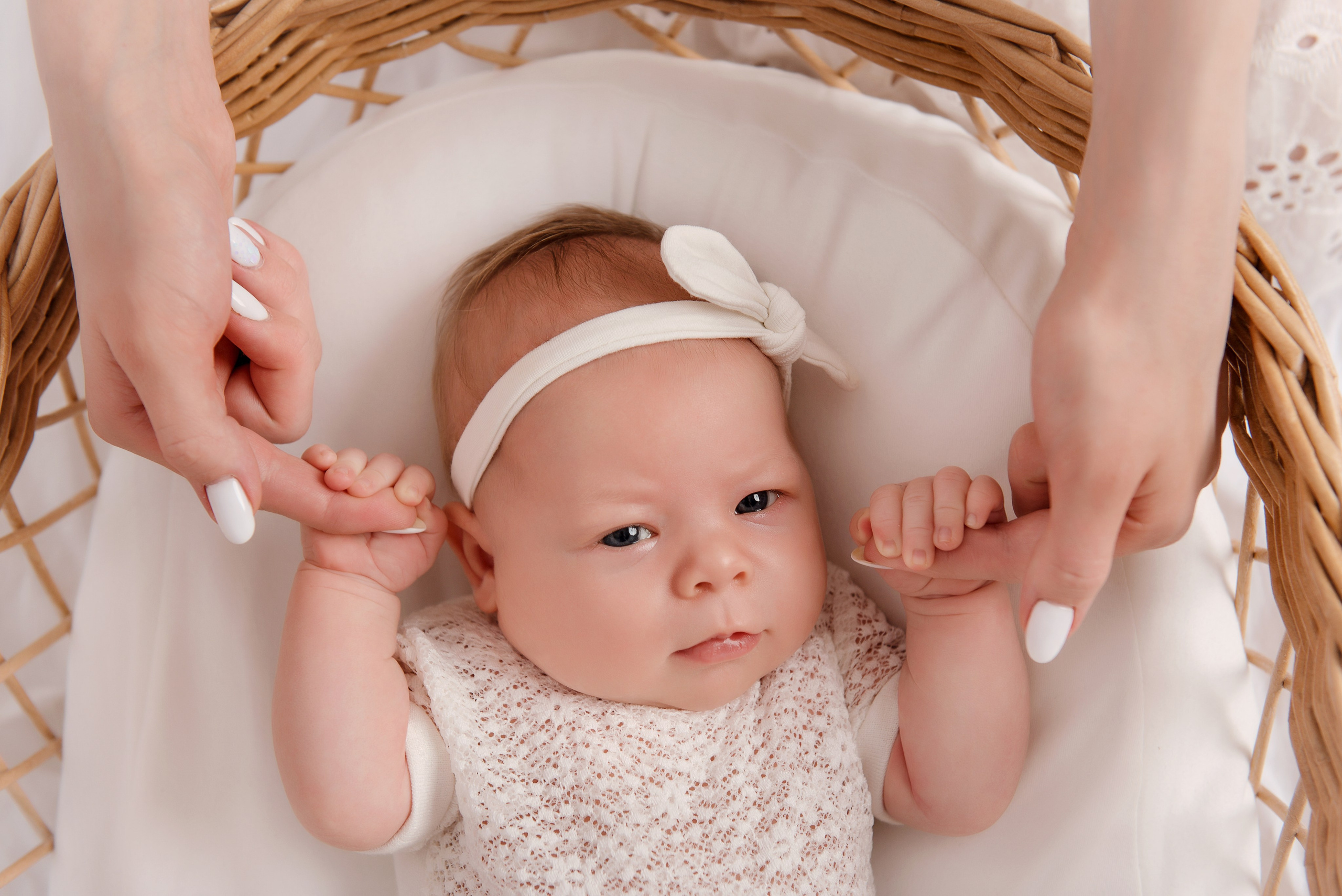 Малышке 1,5 месяца. Детский фотограф в Долгопрудном и Москве