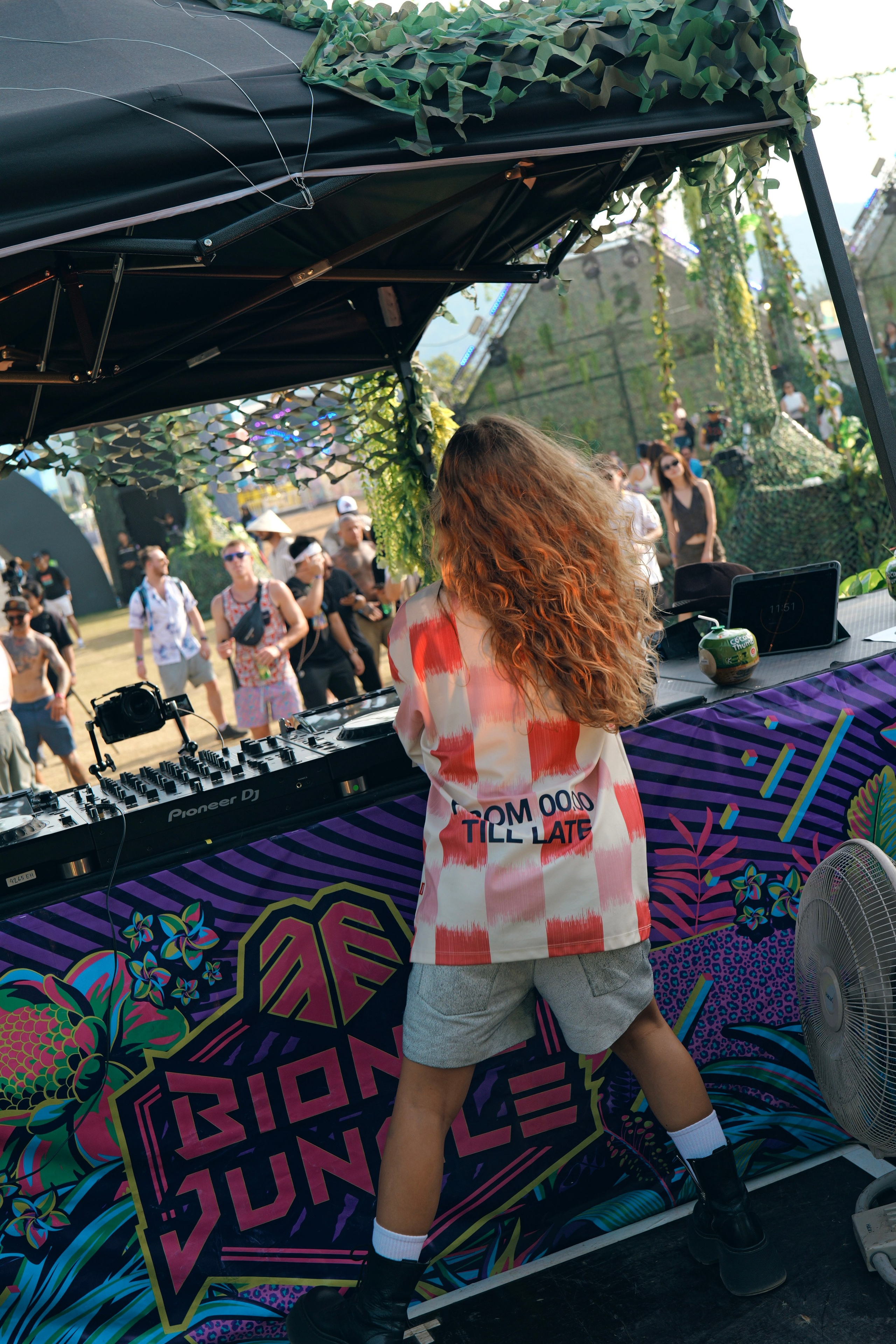 Artists, toga concert, concert photography, del mar, yoga beach club, dj shoot